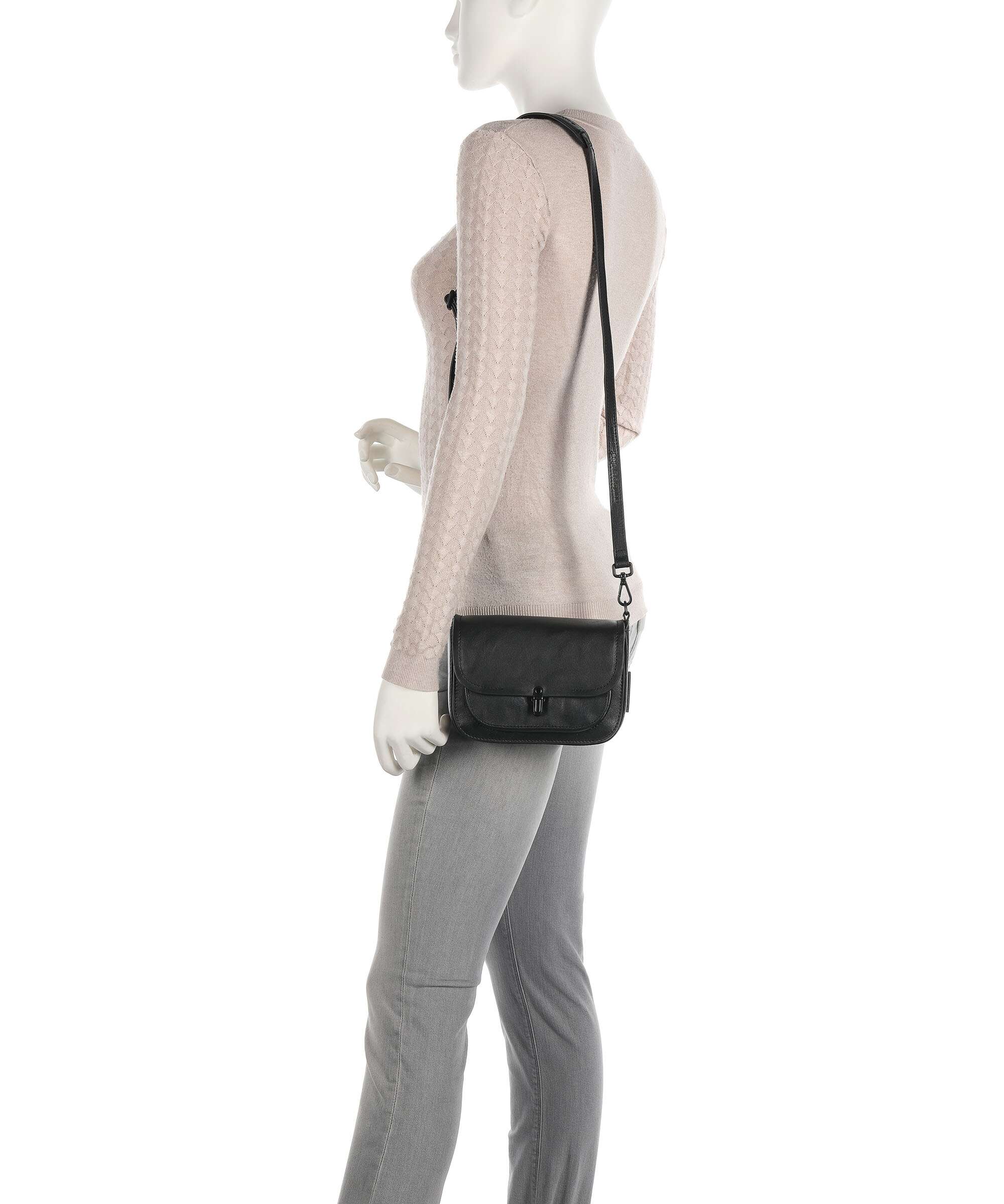 Aunts & Uncles Grandma's Luxury Club Mrs. Waffle Crossbody tas black smoke - Image 3