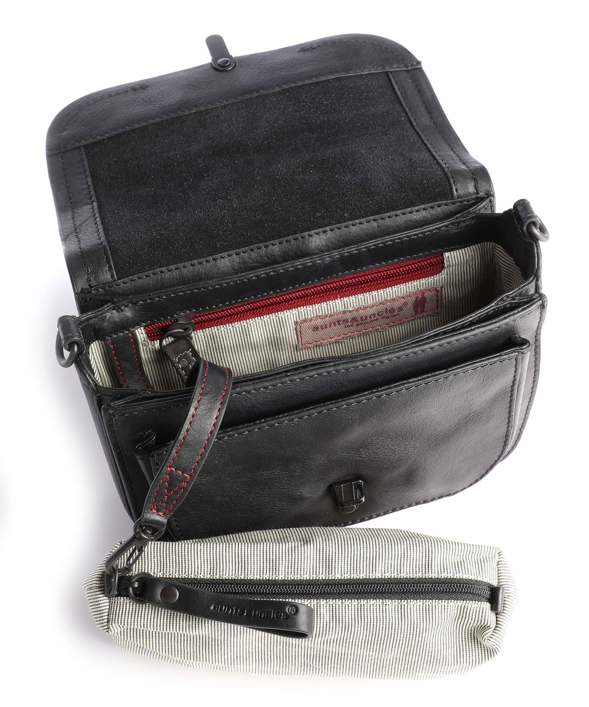 Aunts & Uncles Grandma's Luxury Club Mrs. Waffle Crossbody tas black smoke - Image 4