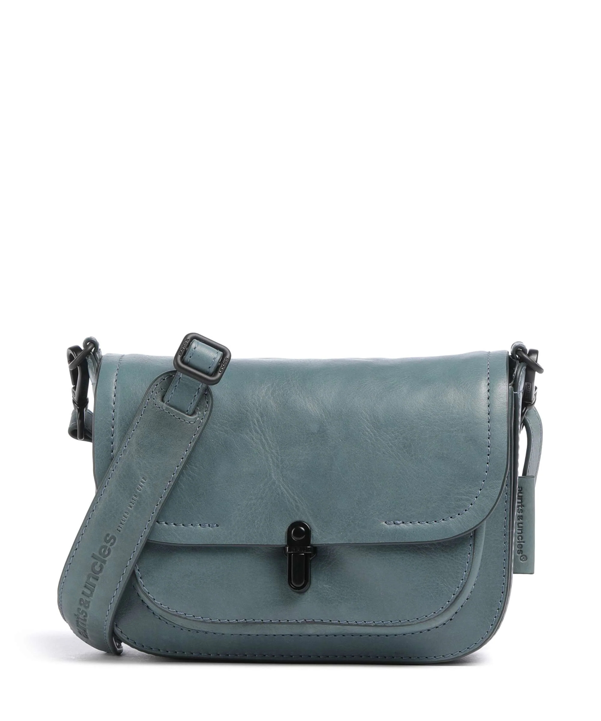 Aunts & Uncles Grandma's Luxury Club Mrs. Waffle Crossbody tas aegean blue