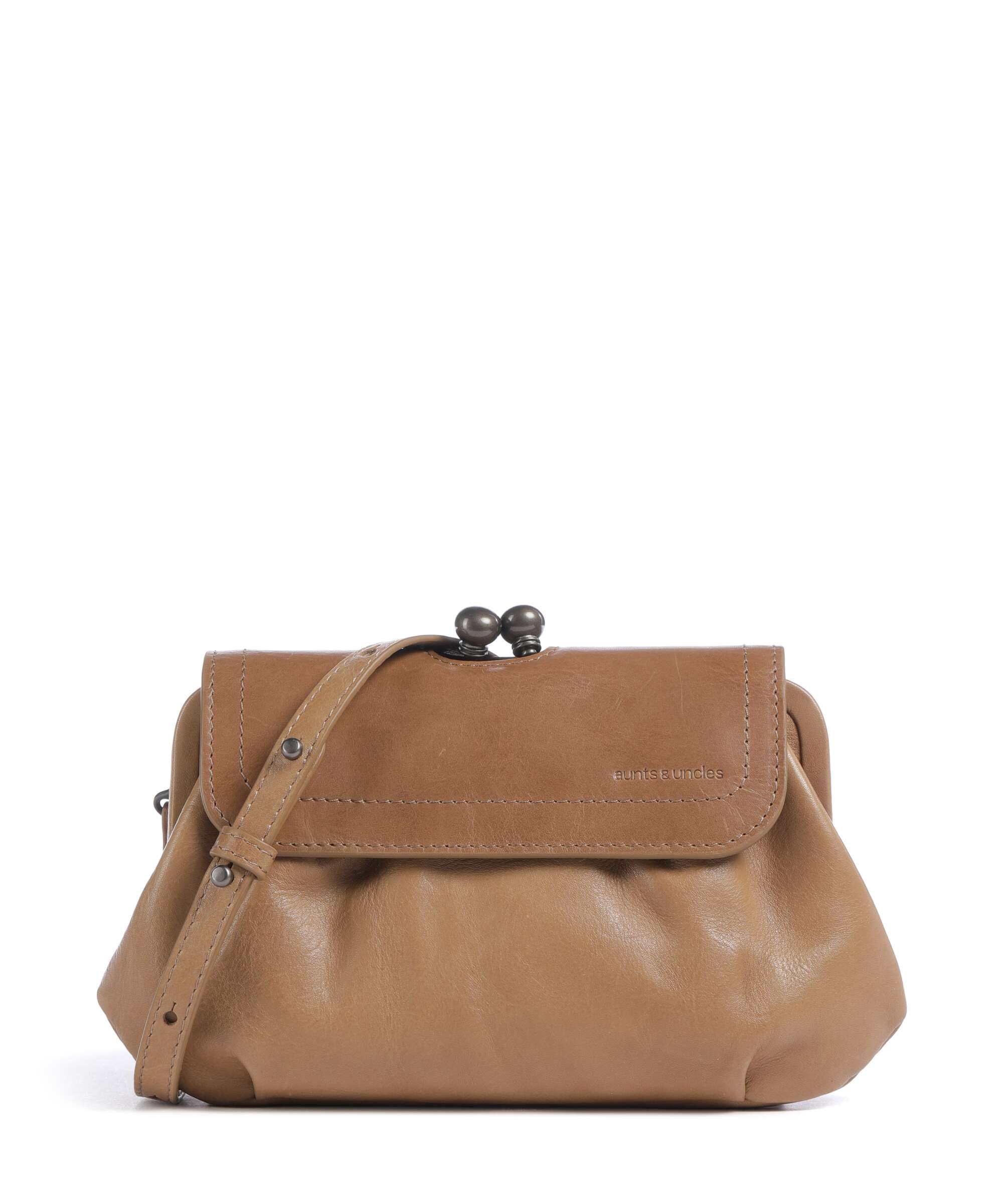 Aunts & Uncles Grandma's Luxury Club Mrs. Whoopie Pie Crossbody tas iced coffee