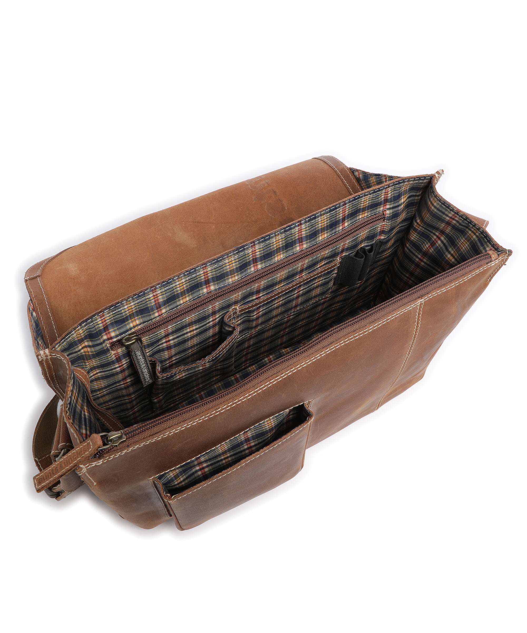 Aunts & Uncles Hunter Medium Judd Koerierstas vintage tan - Image 5