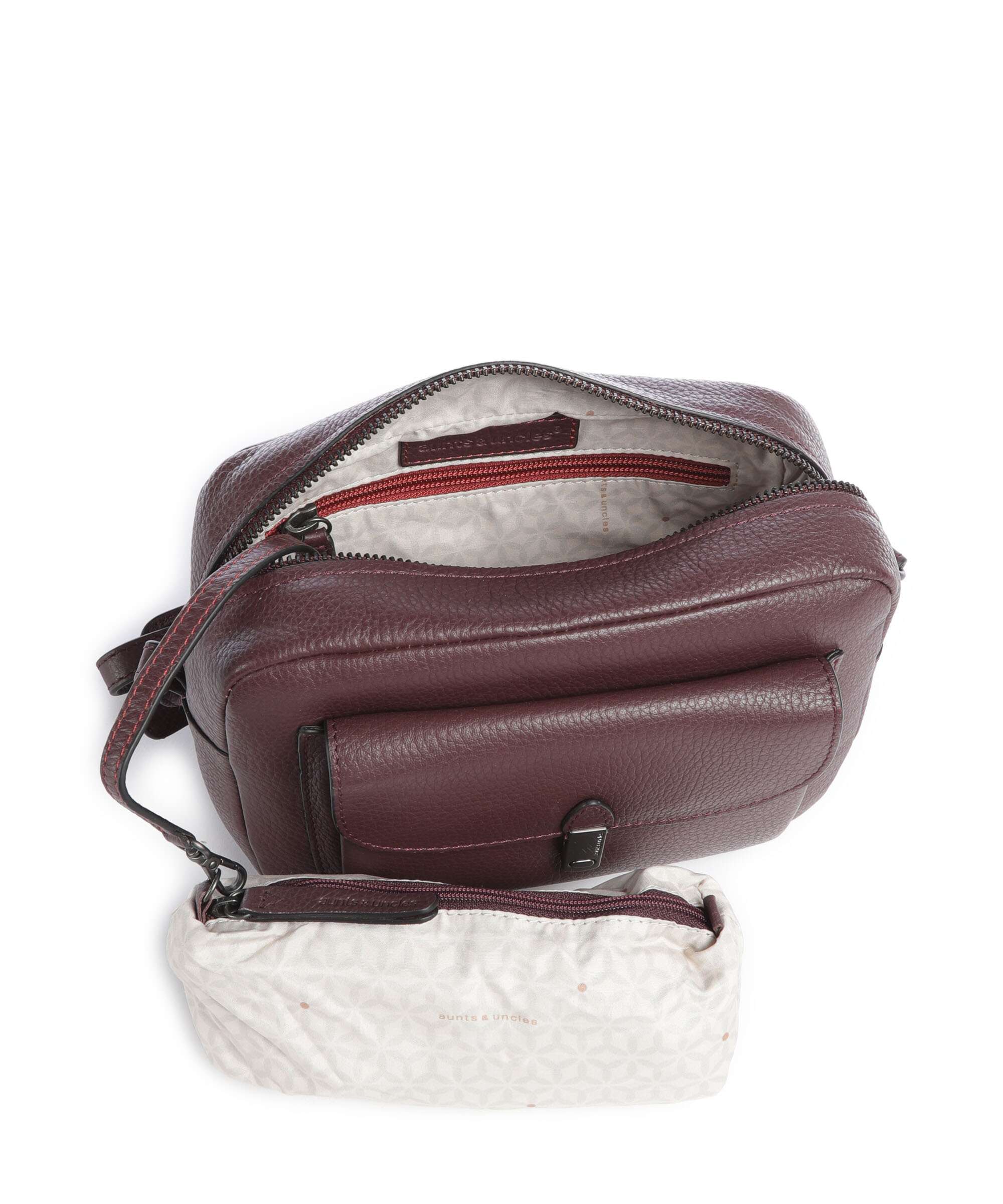 Aunts & Uncles Philocalists Posh Crossbody tas merlot - Image 6