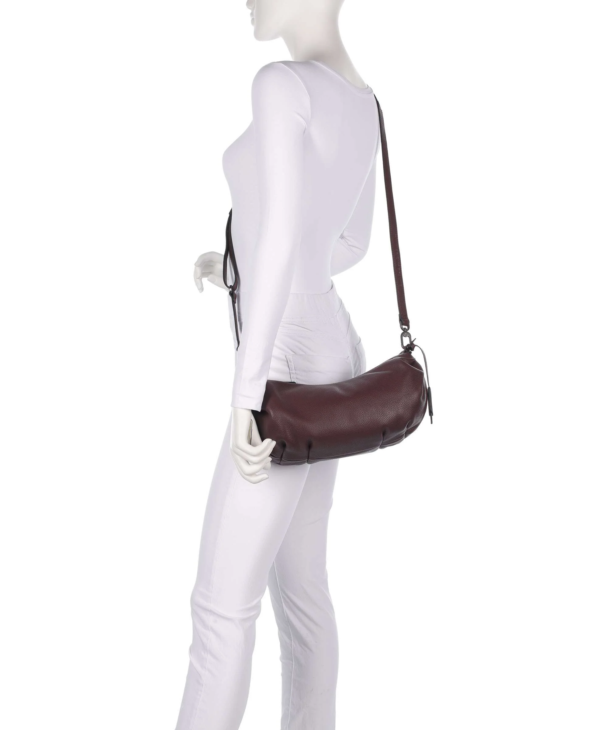 Aunts & Uncles Philocalists Sparkle Hobo tas merlot - Image 4