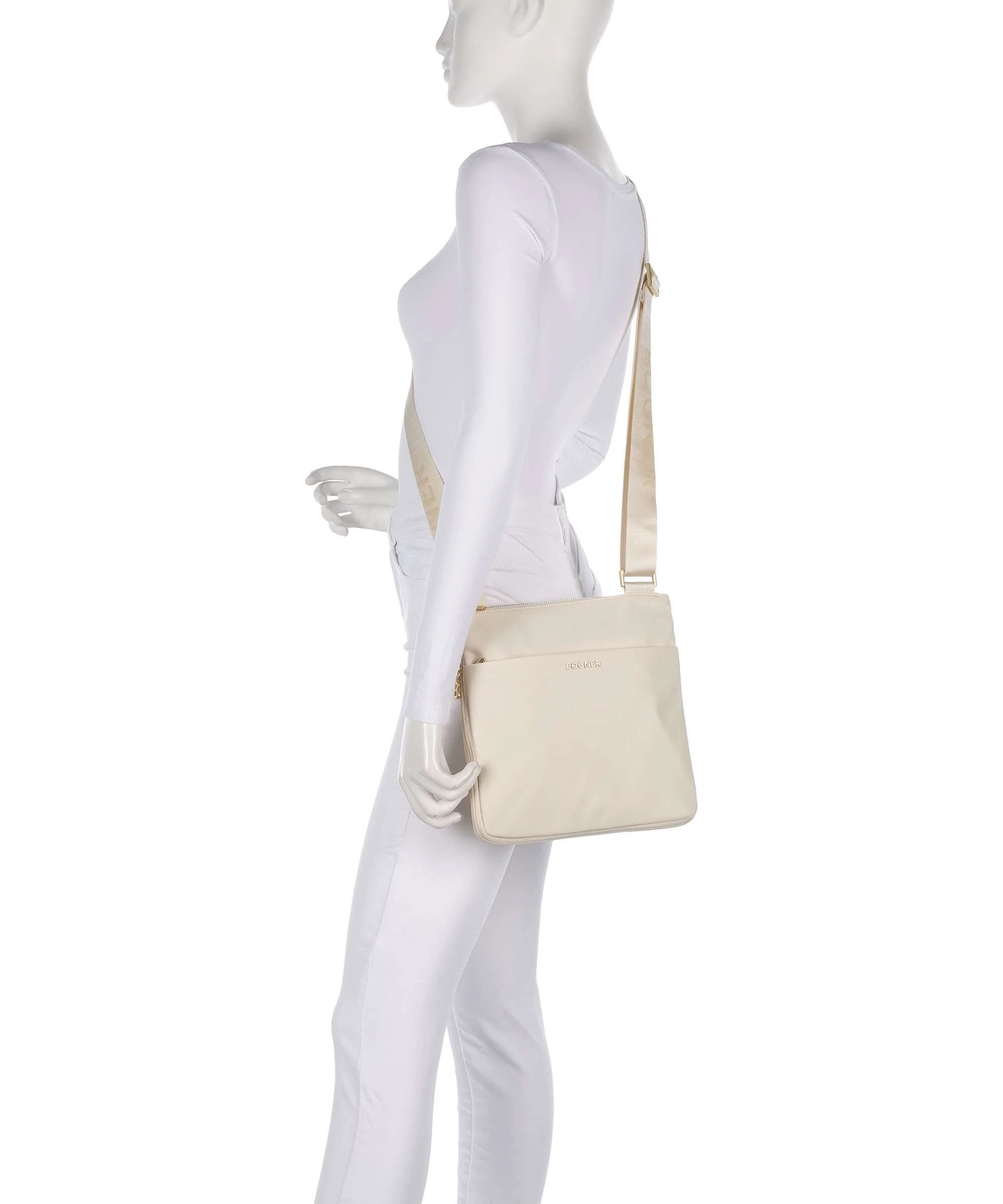 Bogner Klosters Neve Serena Crossbody tas birch - Image 3
