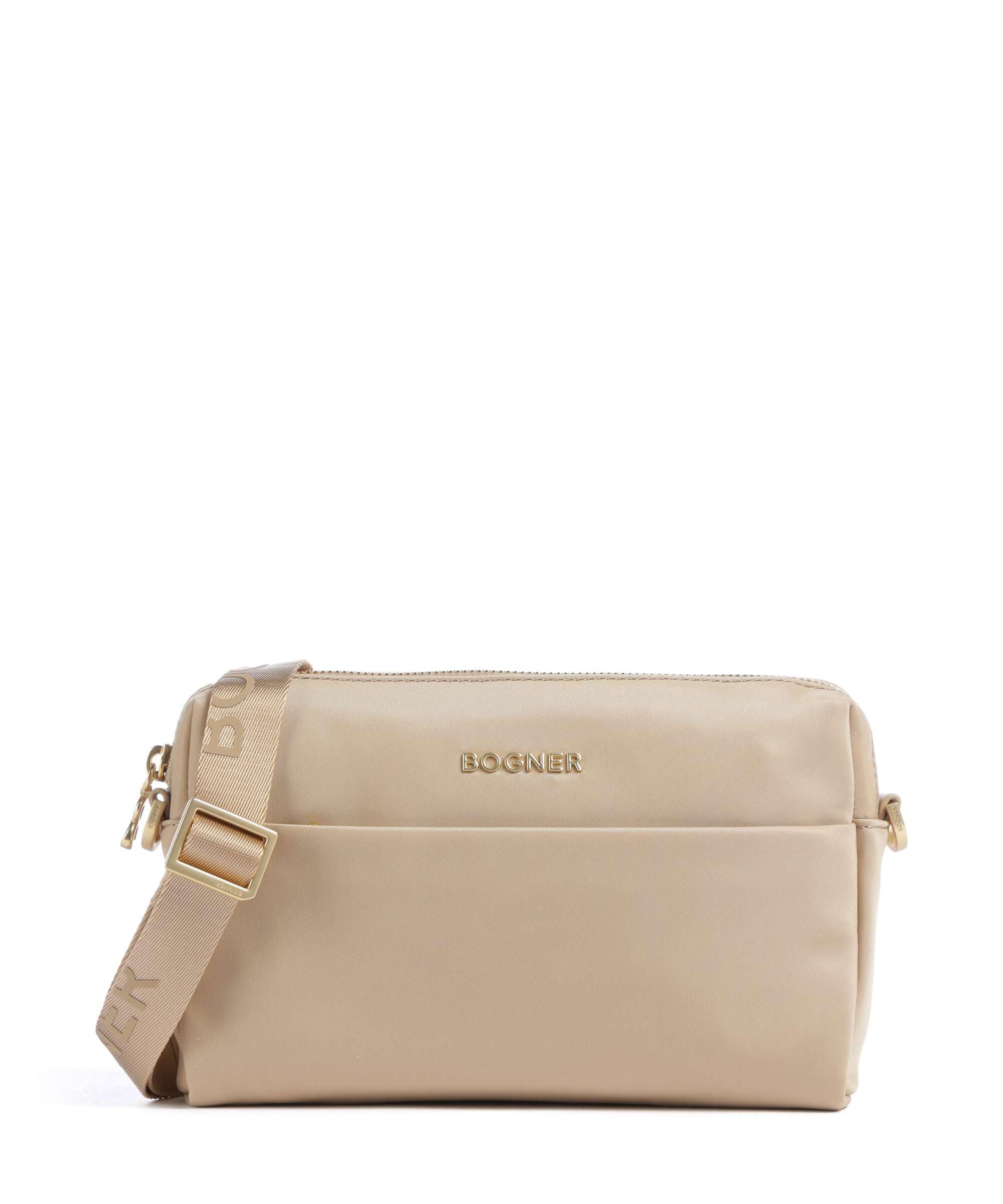 Bogner Klosters Neve Sita Crossbody tas lattè