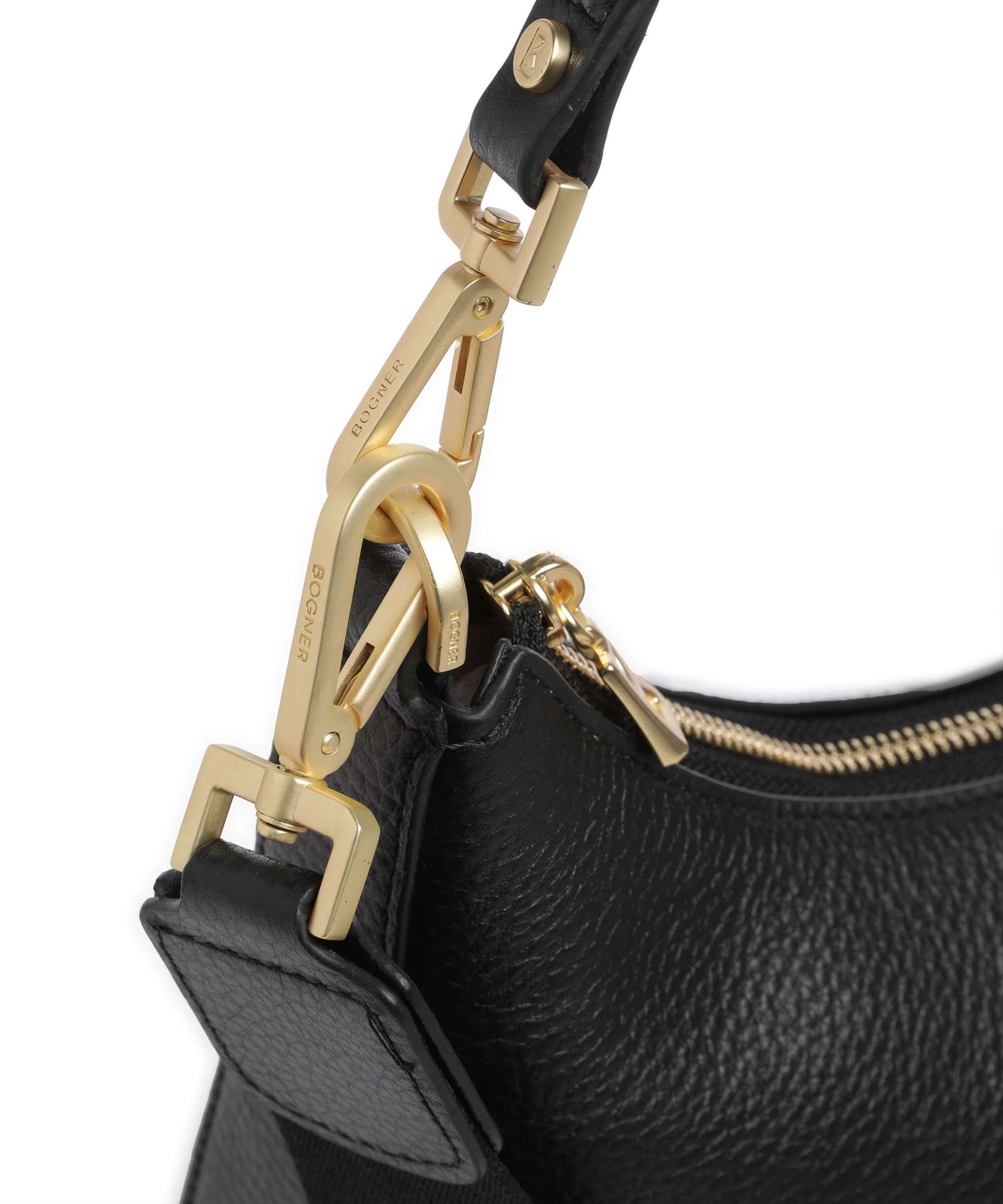 Bogner Wallis Odette Schoudertas black - Image 5