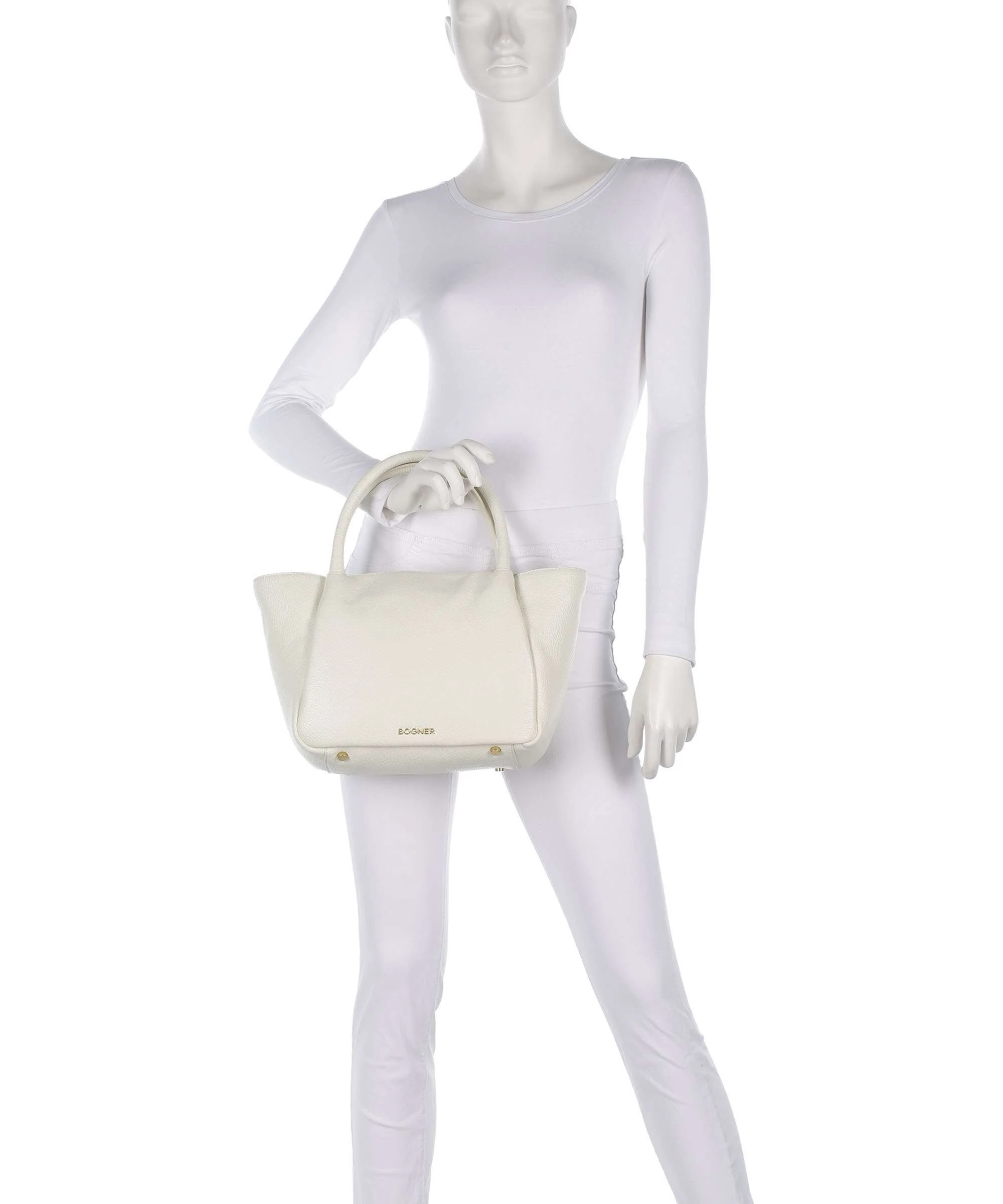 Bogner Wallis Raja Handtas off white - Image 3