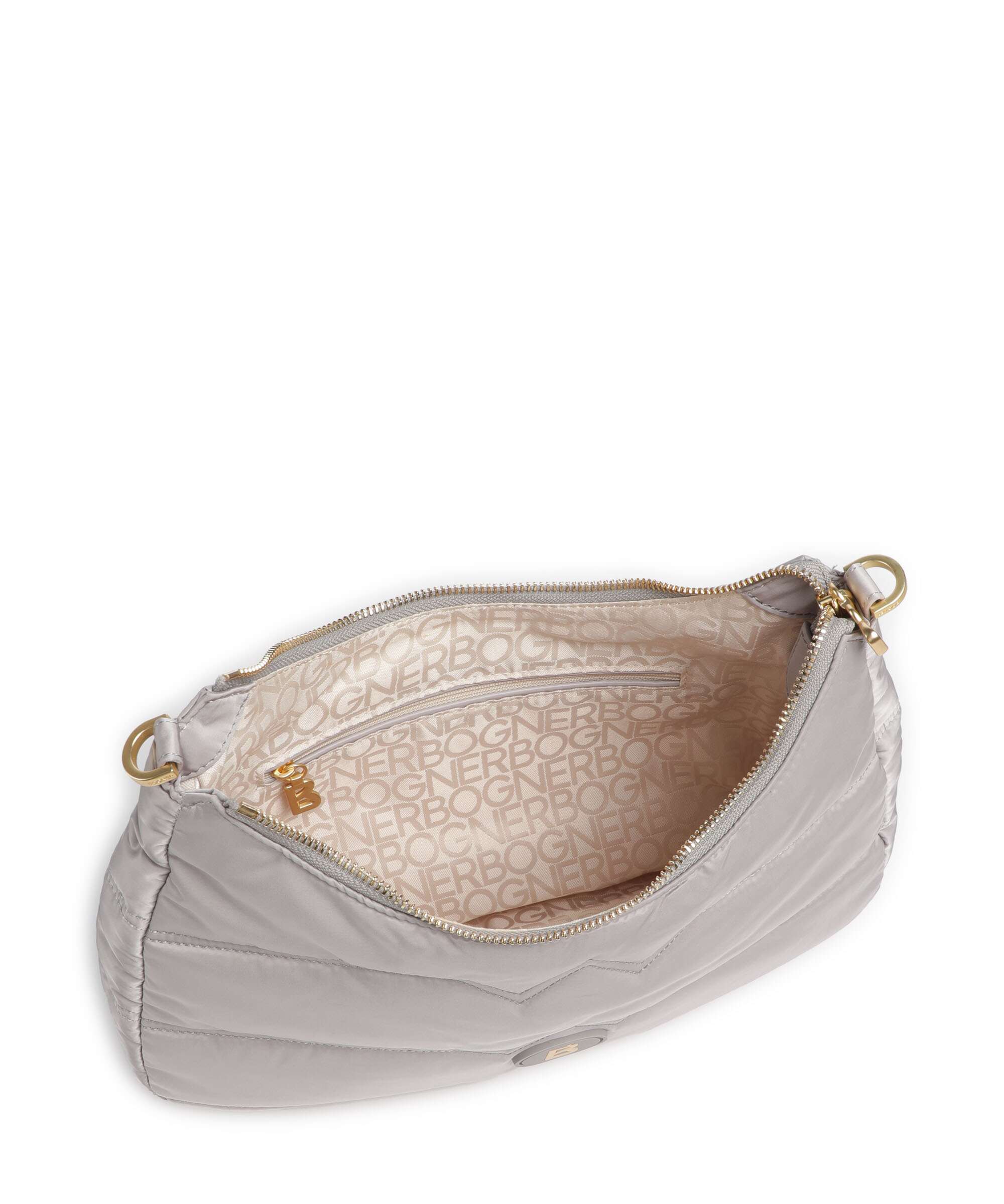 Bogner Wallis Tessuto Odette Crossbody tas lightgrey - Image 6