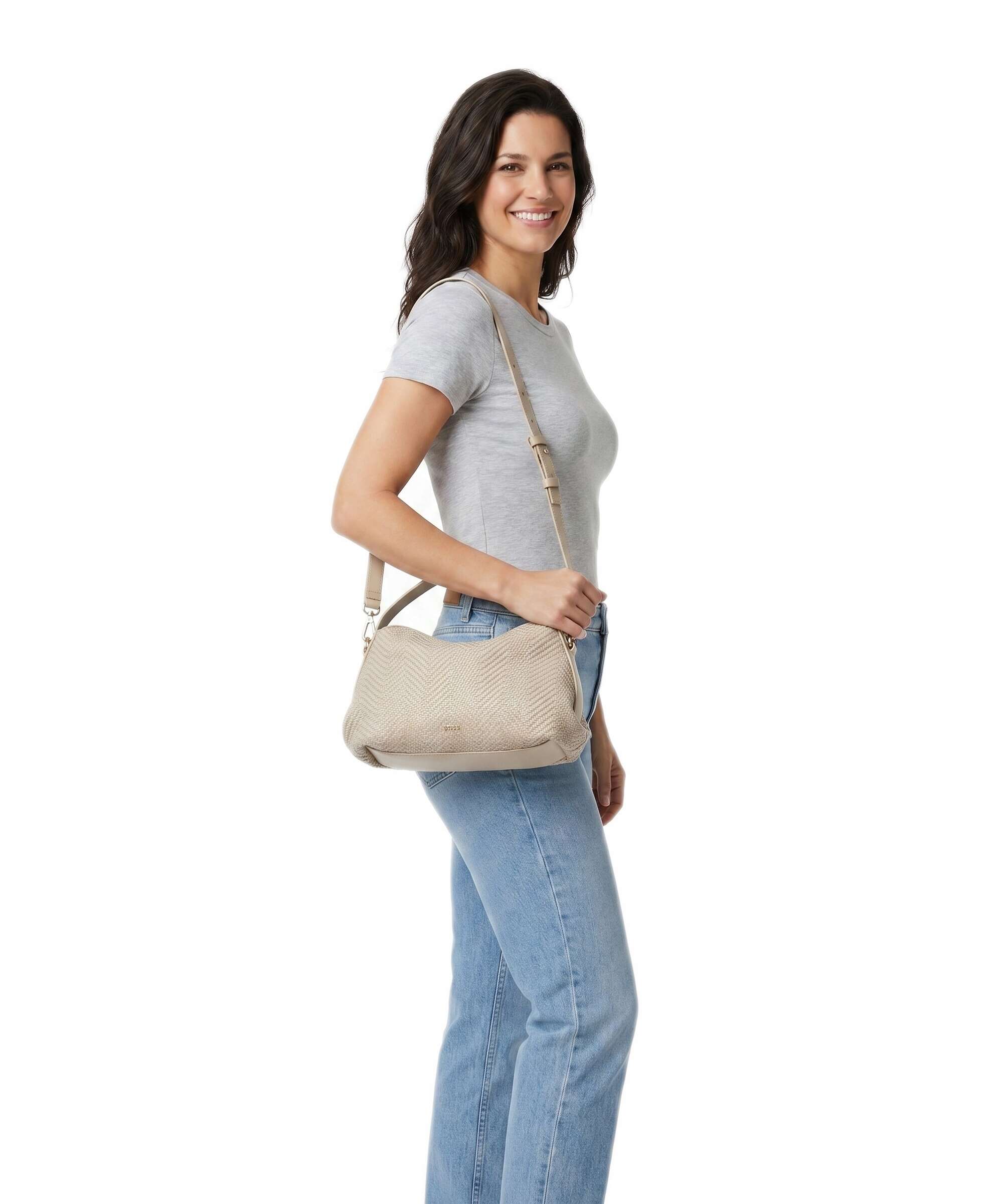 BOSS Caylie Crossbody tas light beige - Image 3