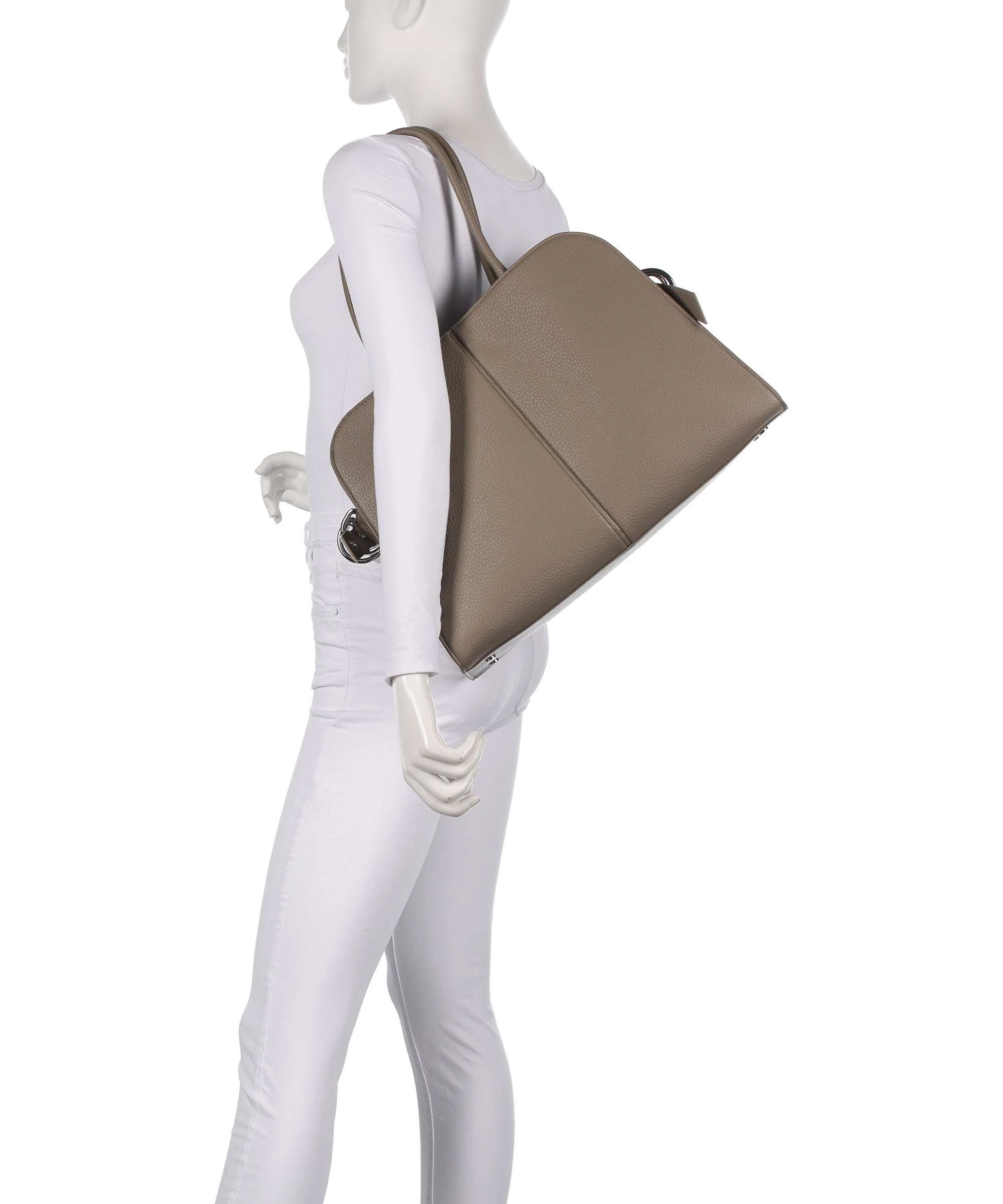 BOSS Clarice Boodschappentas brown overflow - Image 3