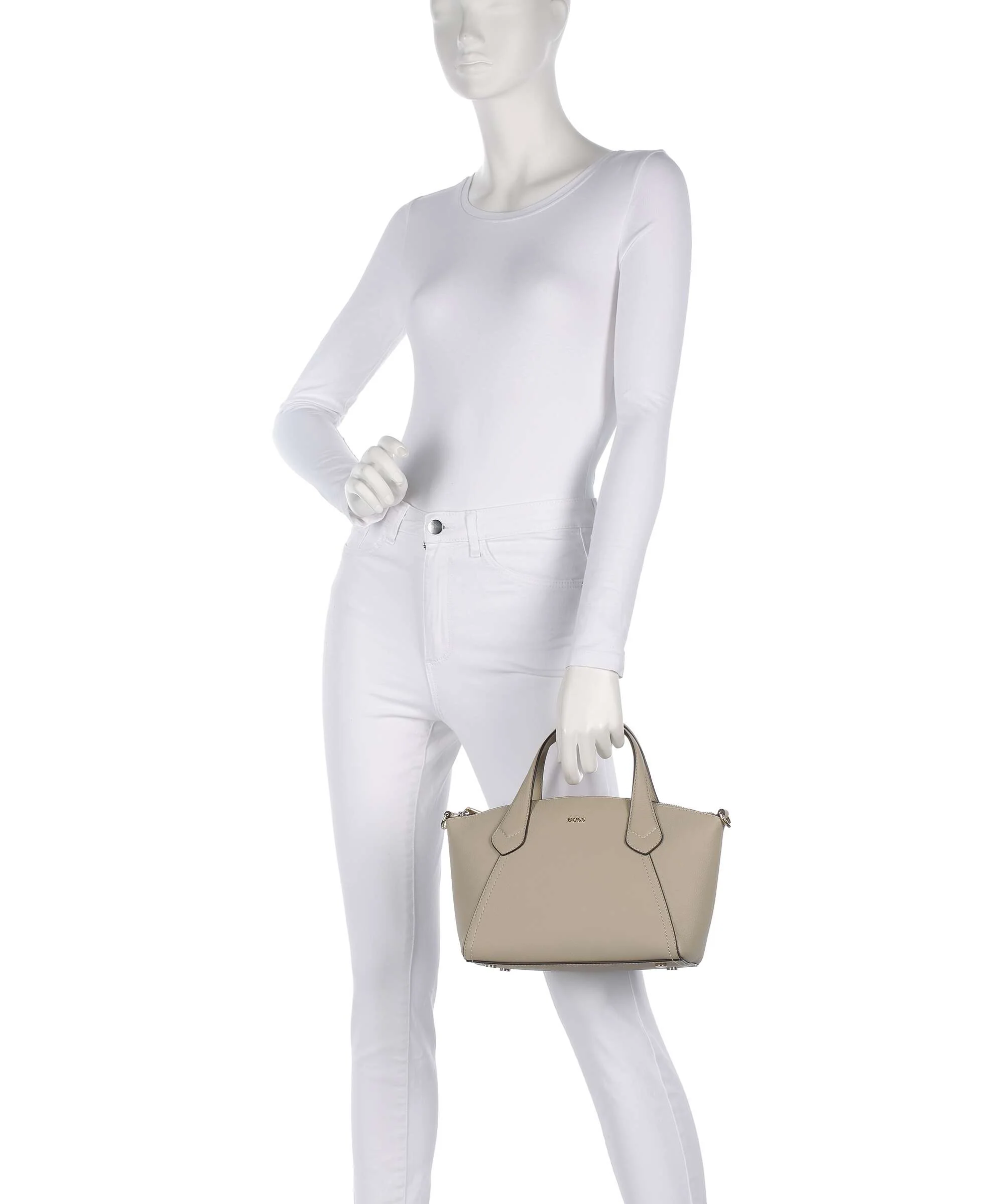 BOSS Lenah S Handtas light beige - Image 3