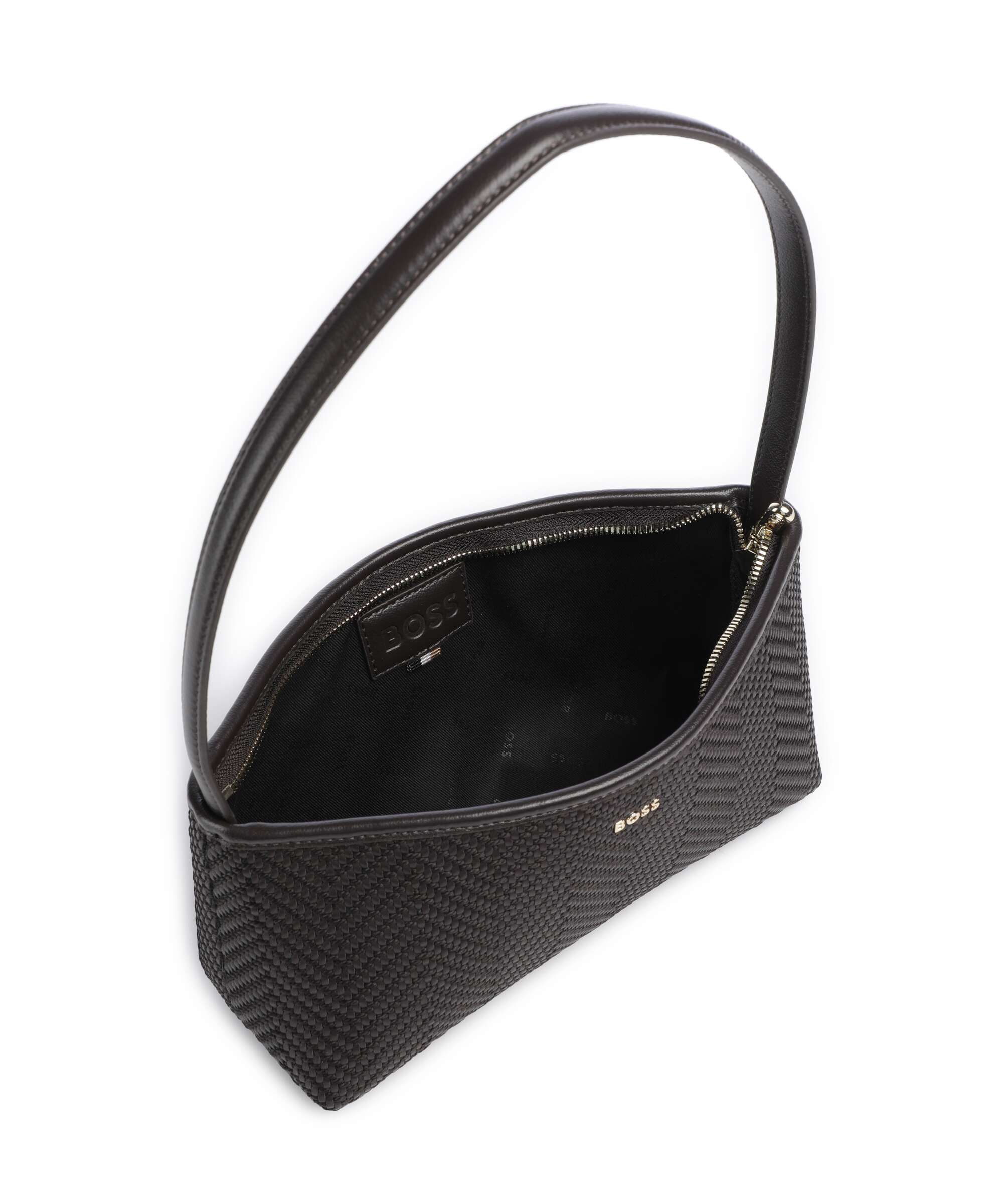 BOSS Sandy Schoudertas dark brown - Image 5