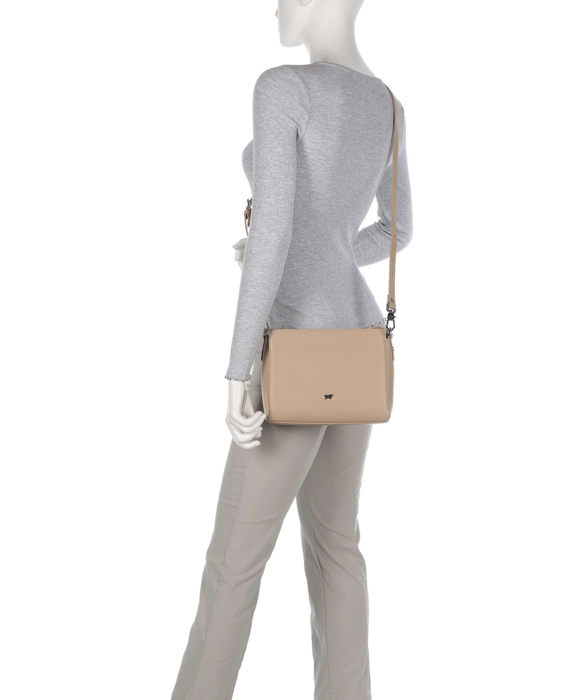 Braun Büffel Hanna Crossbody tas creme - Image 3