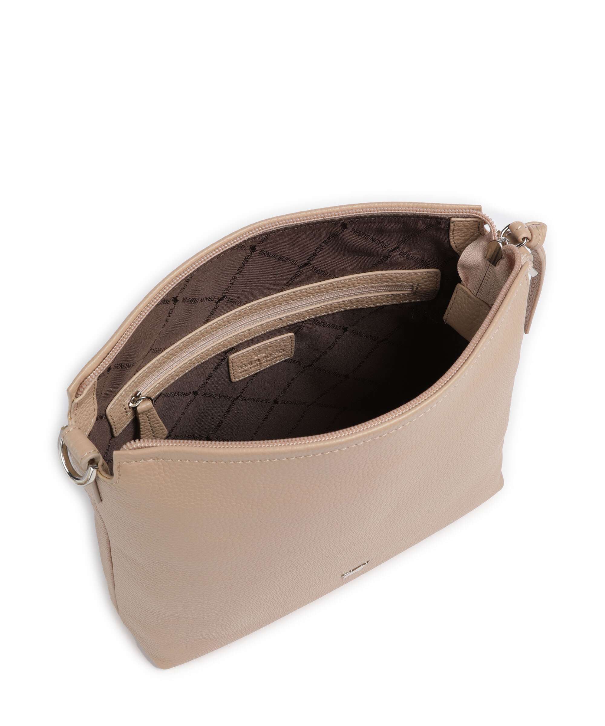 Braun Büffel Hanna M Crossbody tas creme - Image 6
