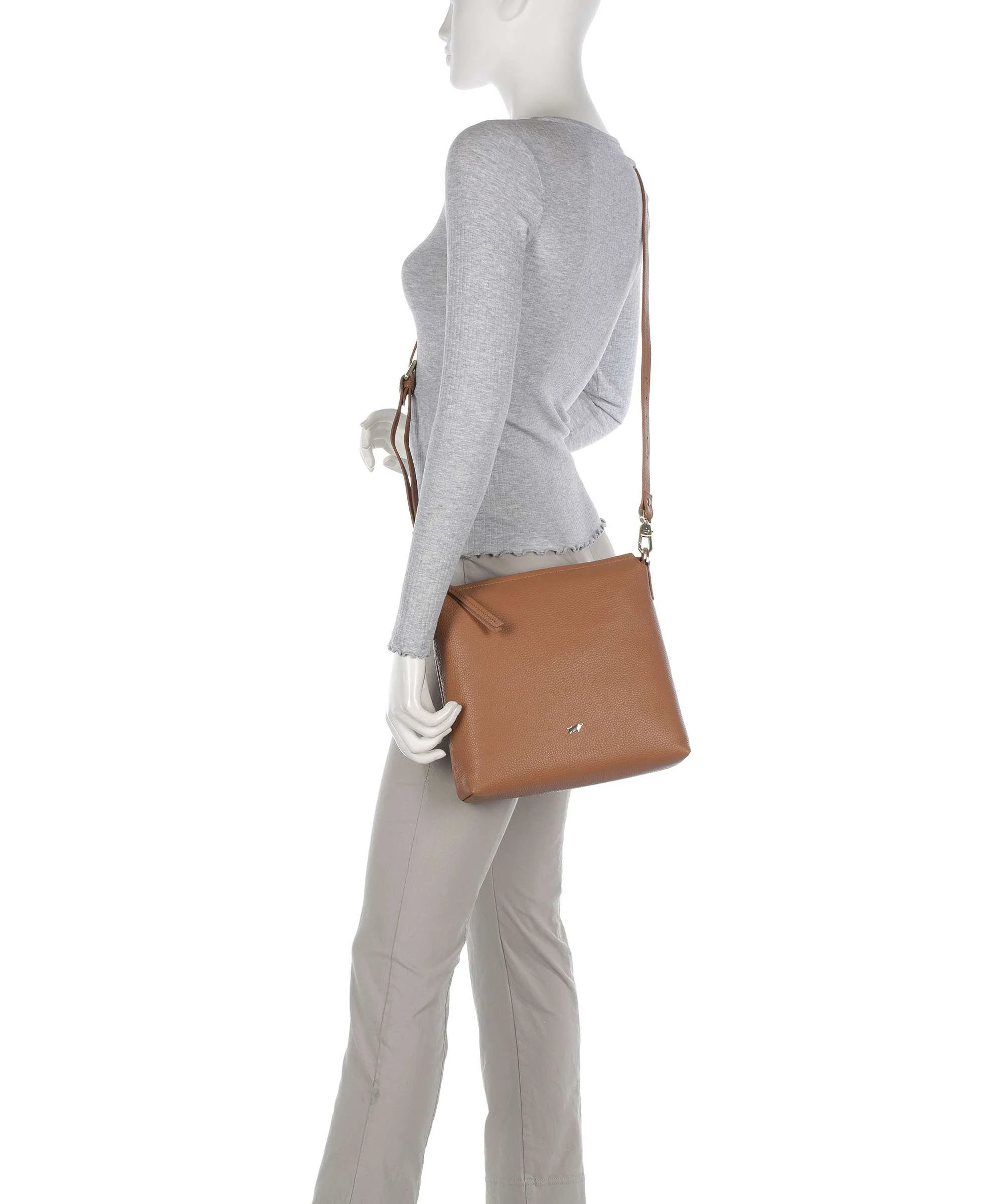 Braun Büffel Hanna M Crossbody tas cognac - Image 3