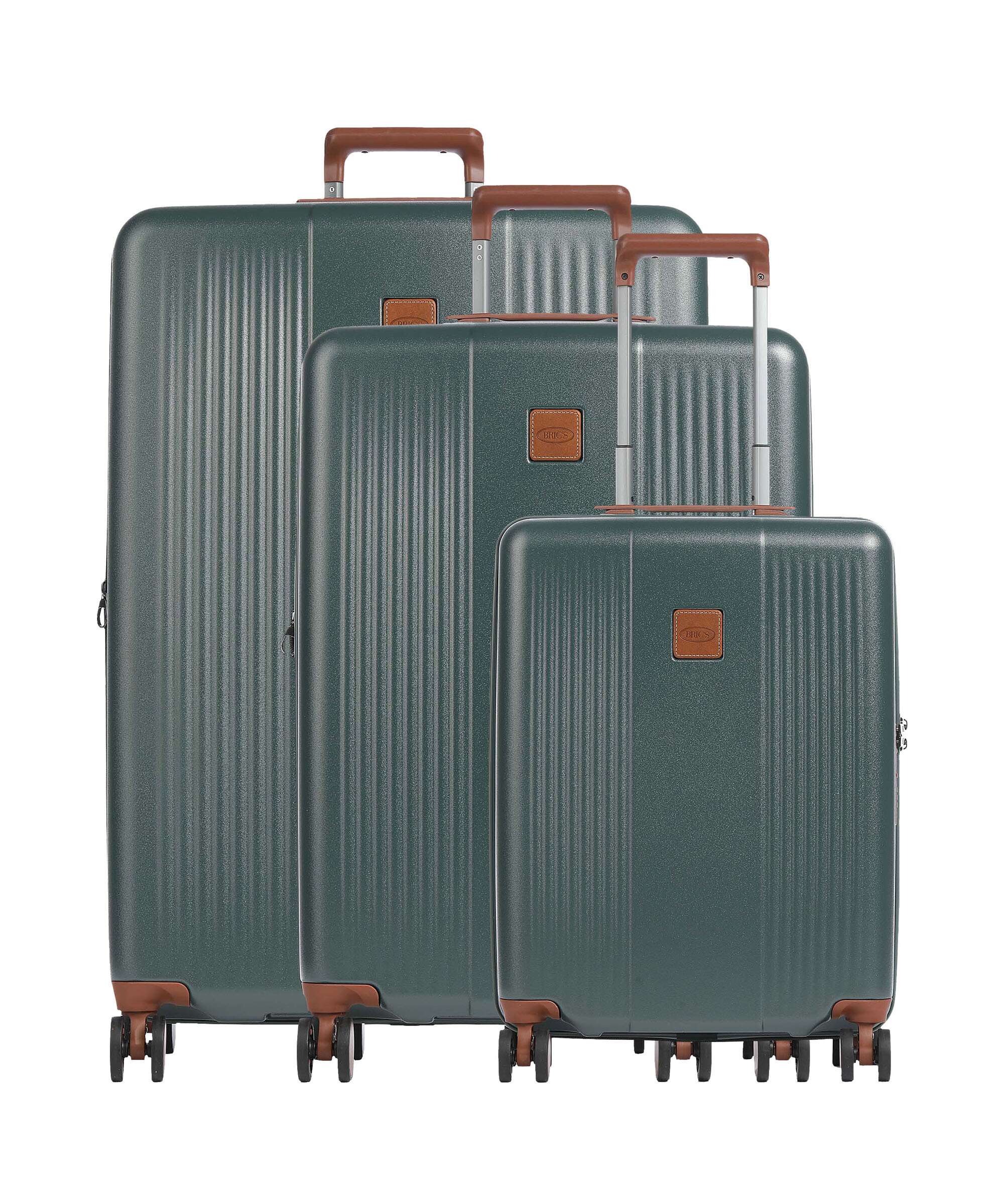 Brics Ferrara Kofferset (4 wielen) green