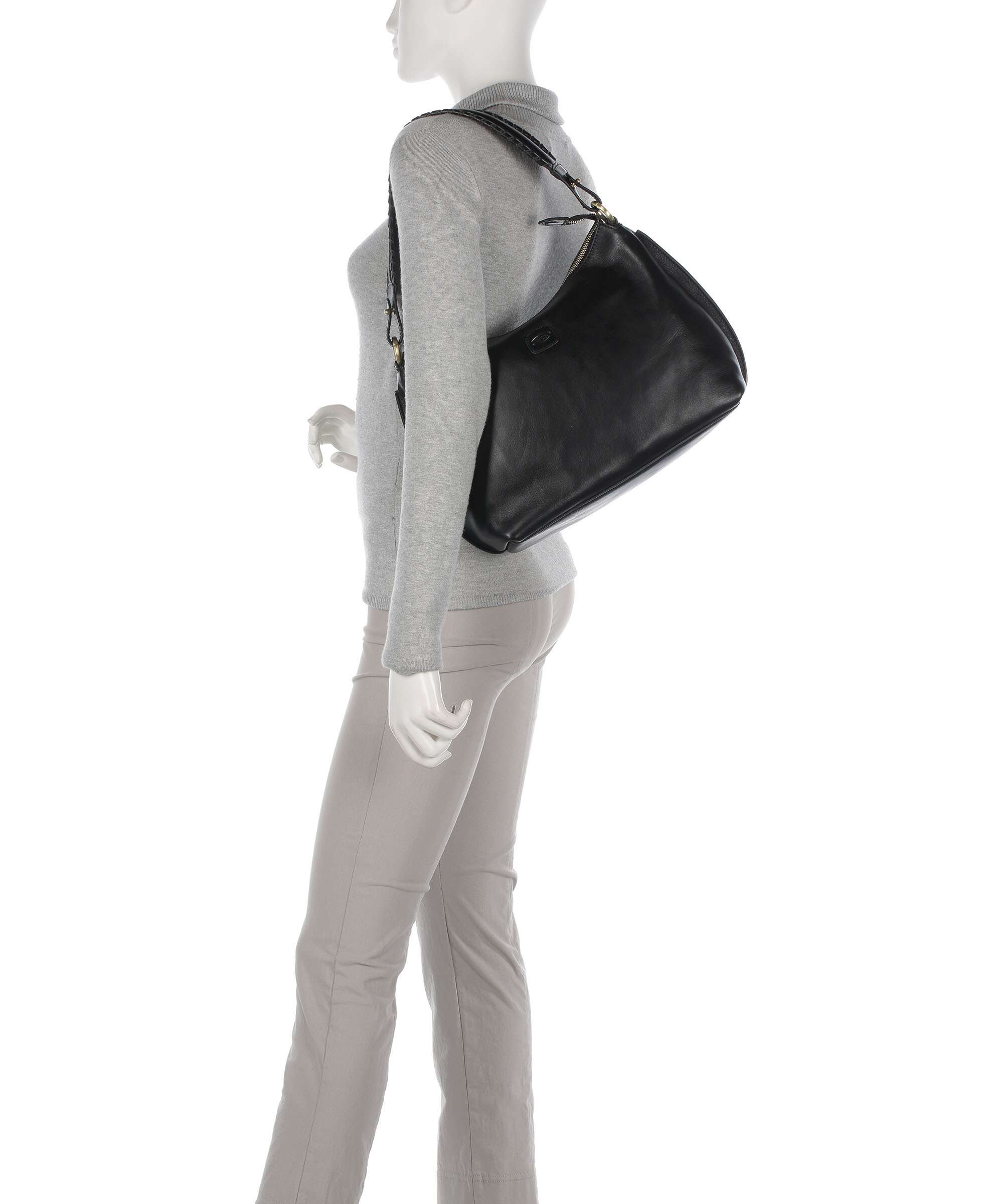Brics Volterra Hobo tas black - Image 3