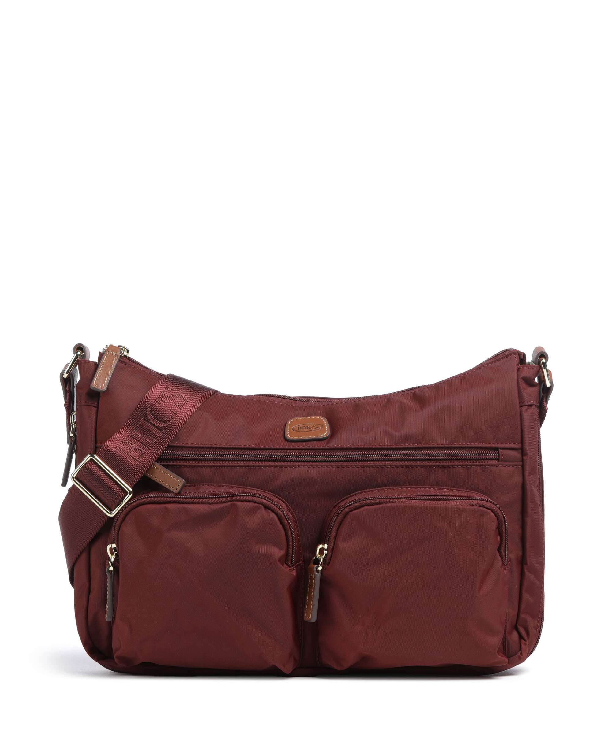 Brics X-Collection Crossbody tas bordeaux