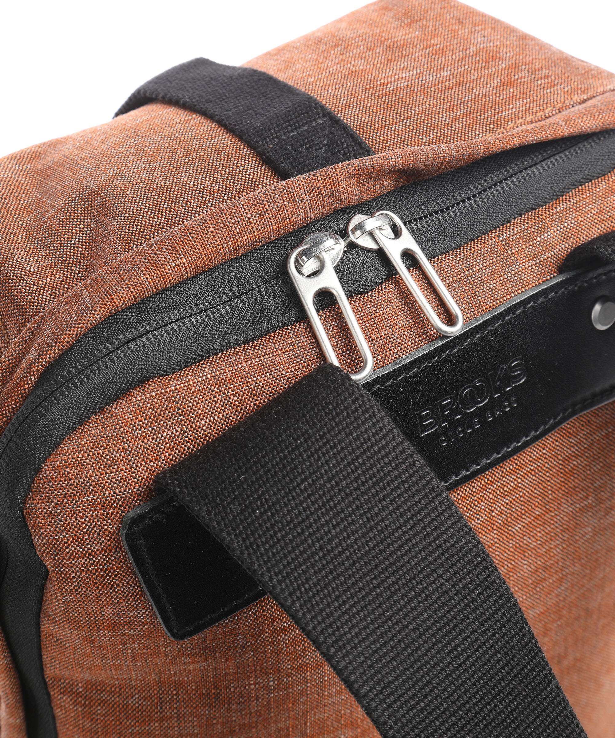 Brooks England Dalston Small Tex Rugzak bronze/orange - Image 3