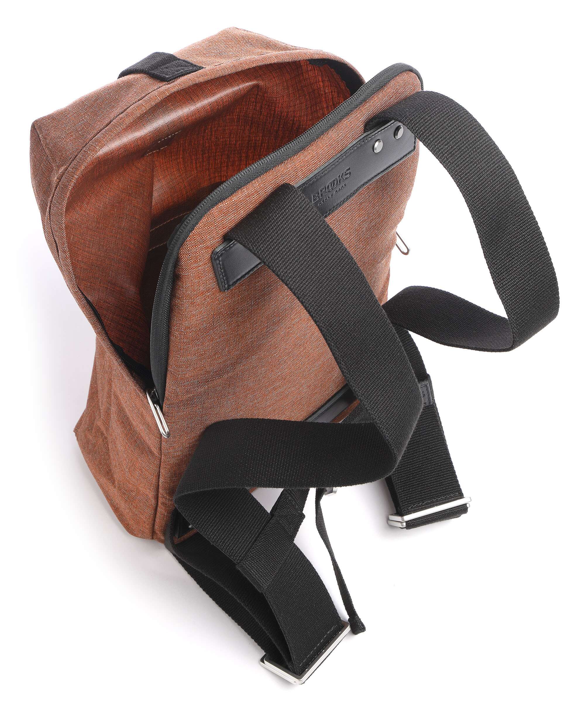 Brooks England Dalston Small Tex Rugzak bronze/orange - Image 4