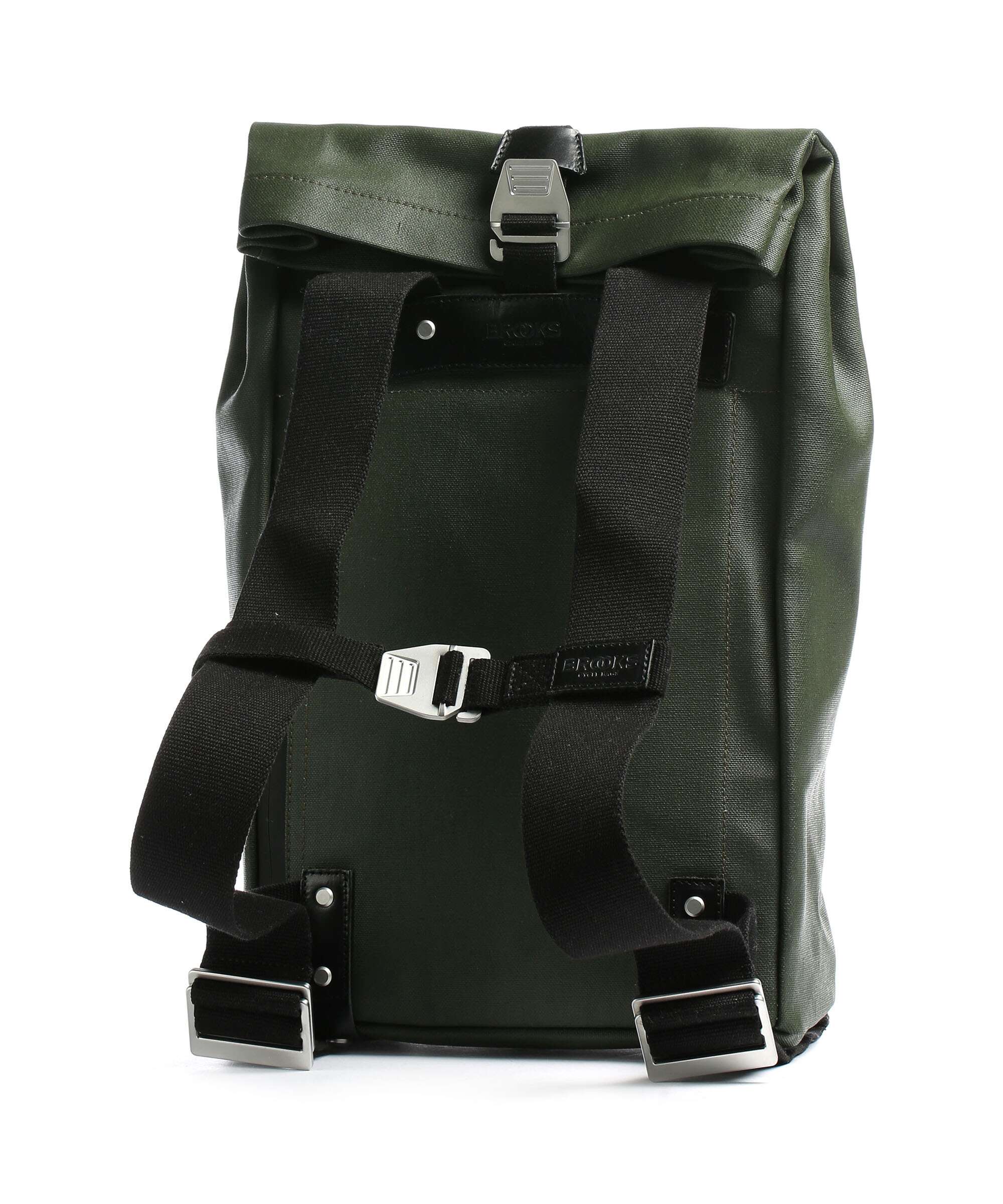 Brooks England Pickwick Cotton Canvas Small Rolltop rugzak forest - Image 2