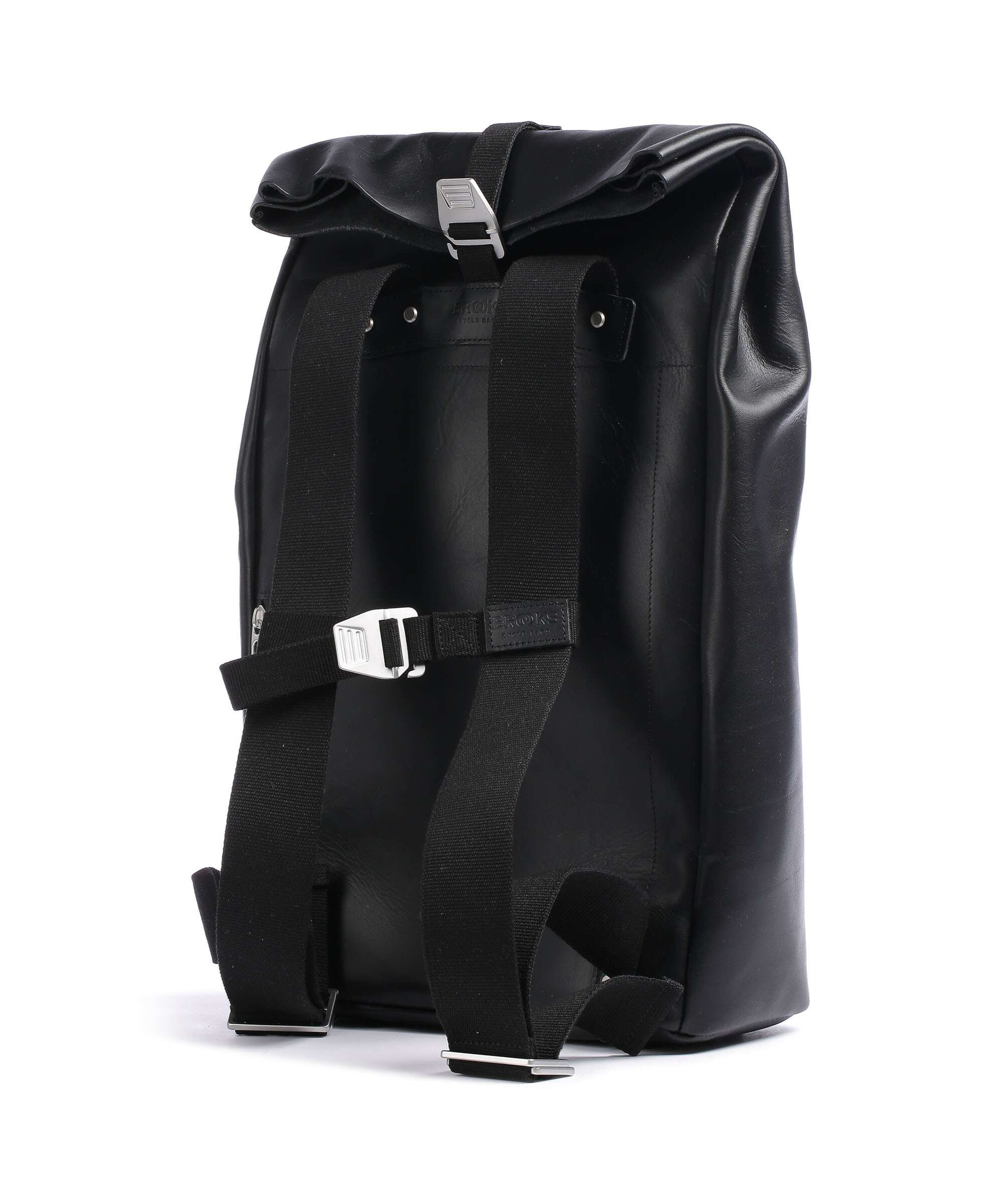 Brooks England Pickwick Leather Large Rolltop rugzak black - Image 2