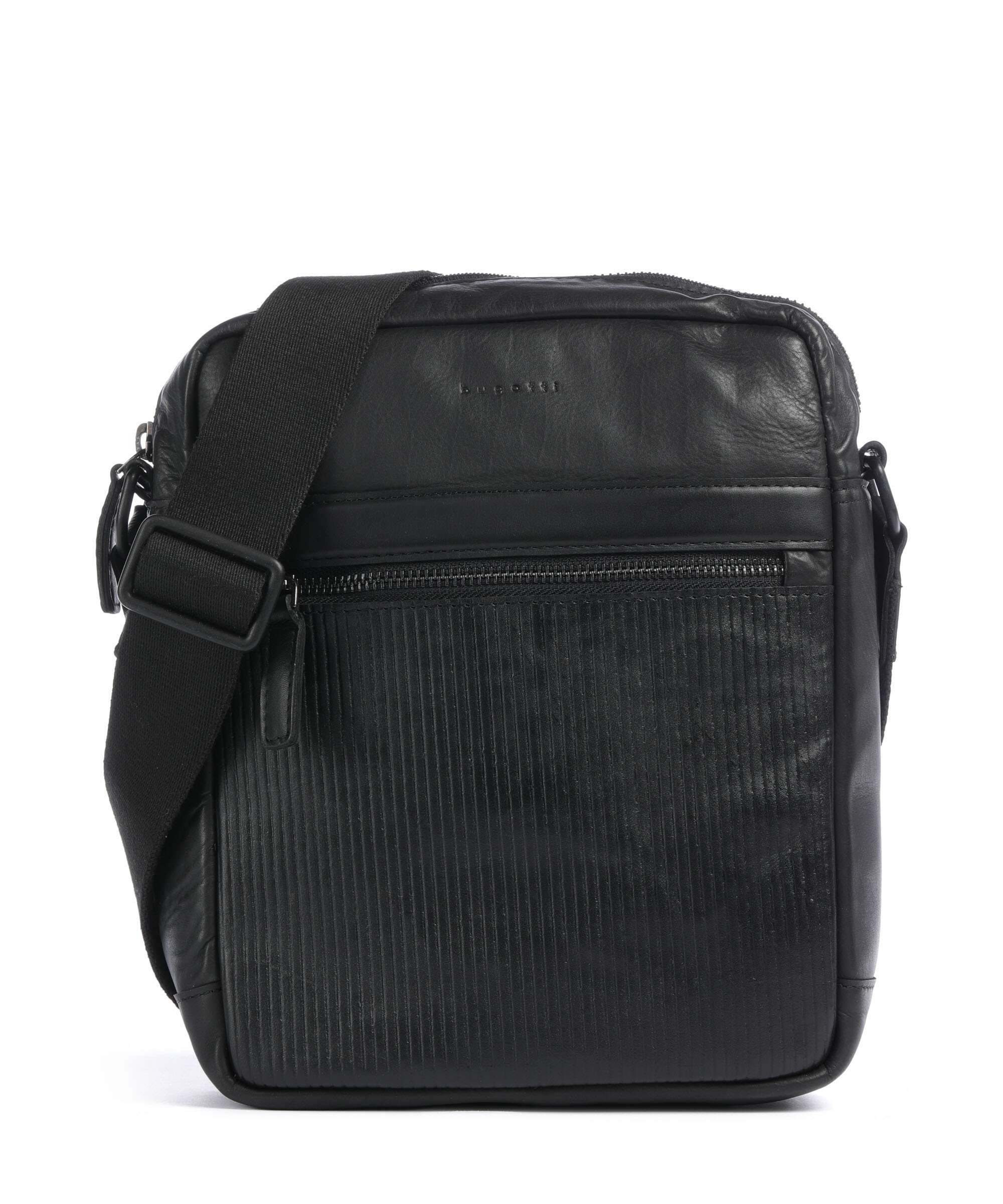 Bugatti Crossbody tas schwarz