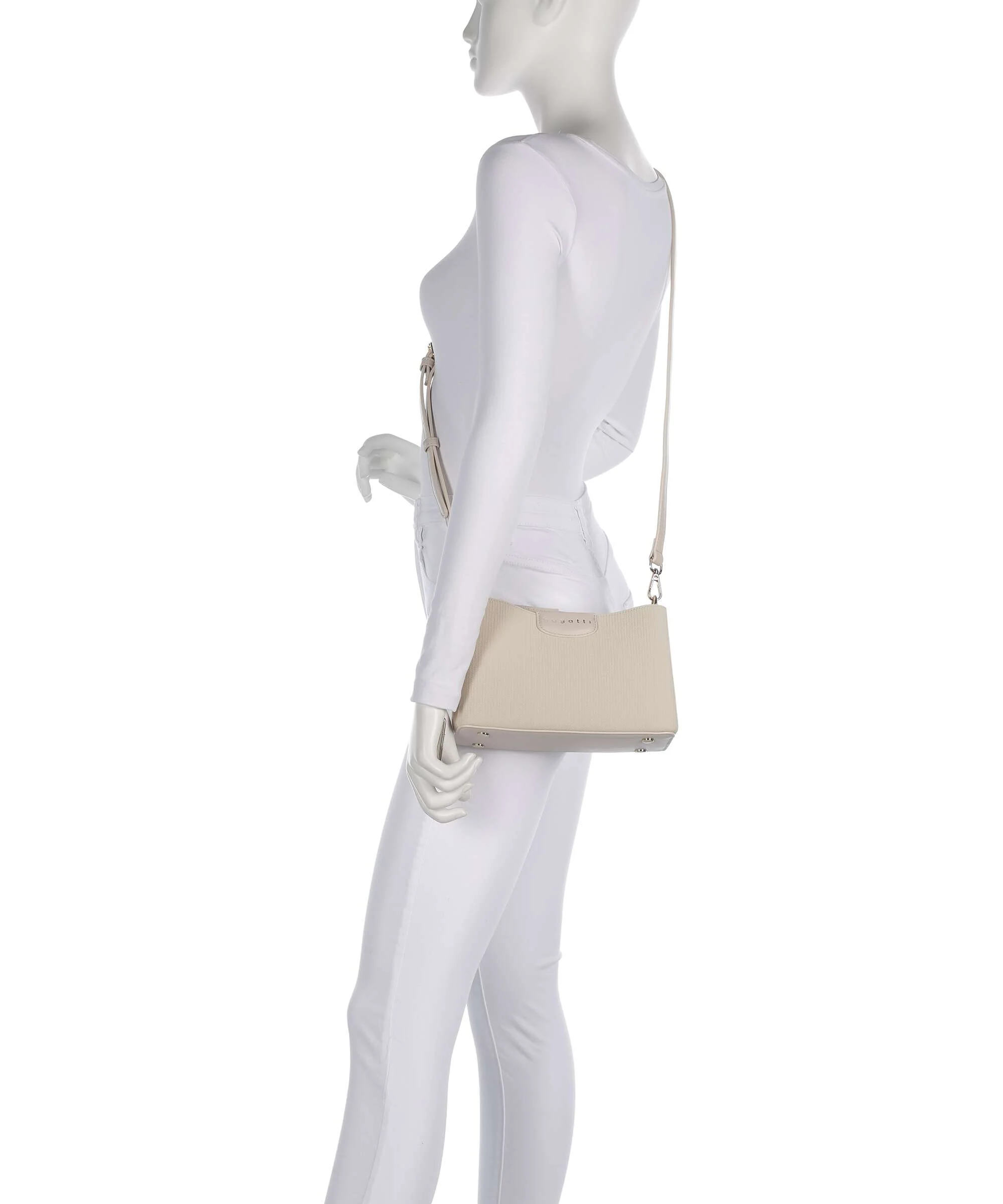 Bugatti Leah Schoudertas beige - Image 4