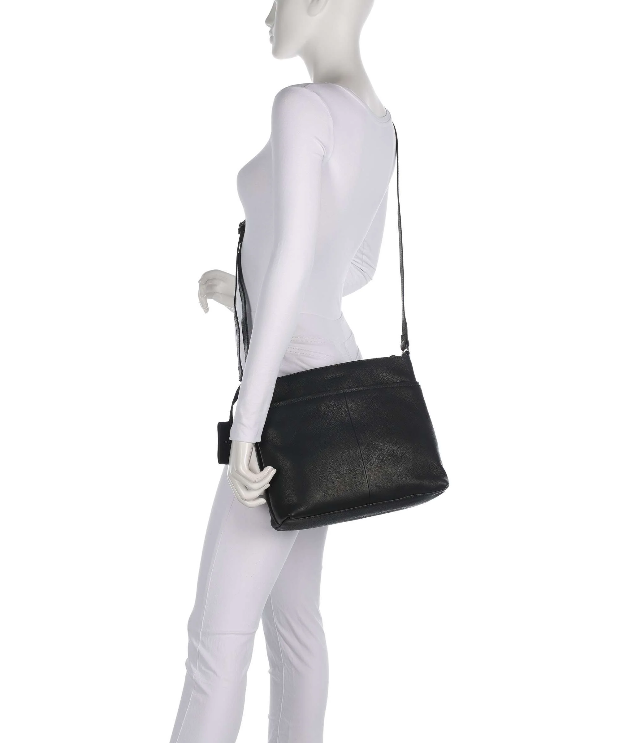 Burkely Antique Avery Crossbody tas black - Image 3
