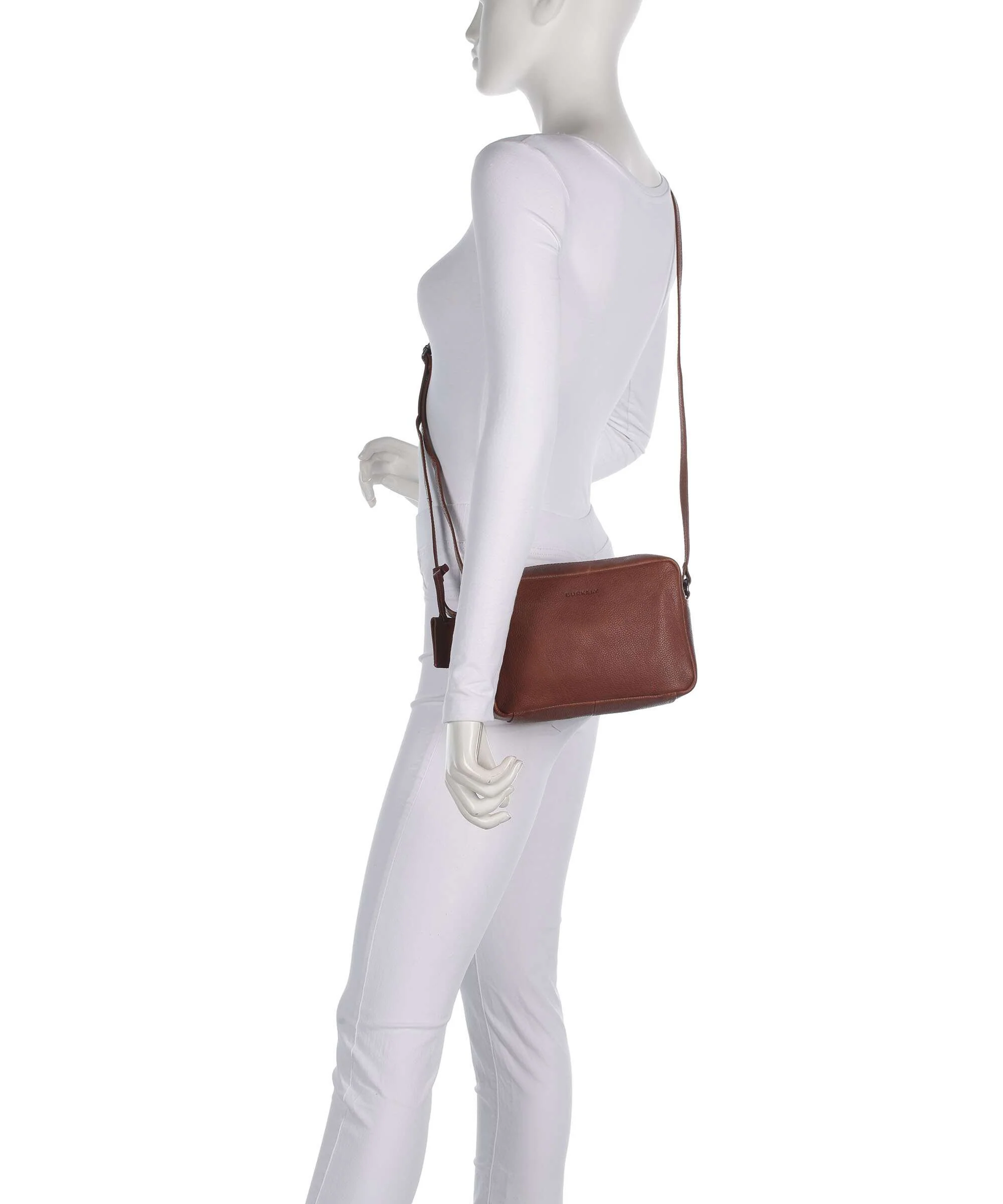 Burkely Antique Avery Crossbody tas cognac - Image 3
