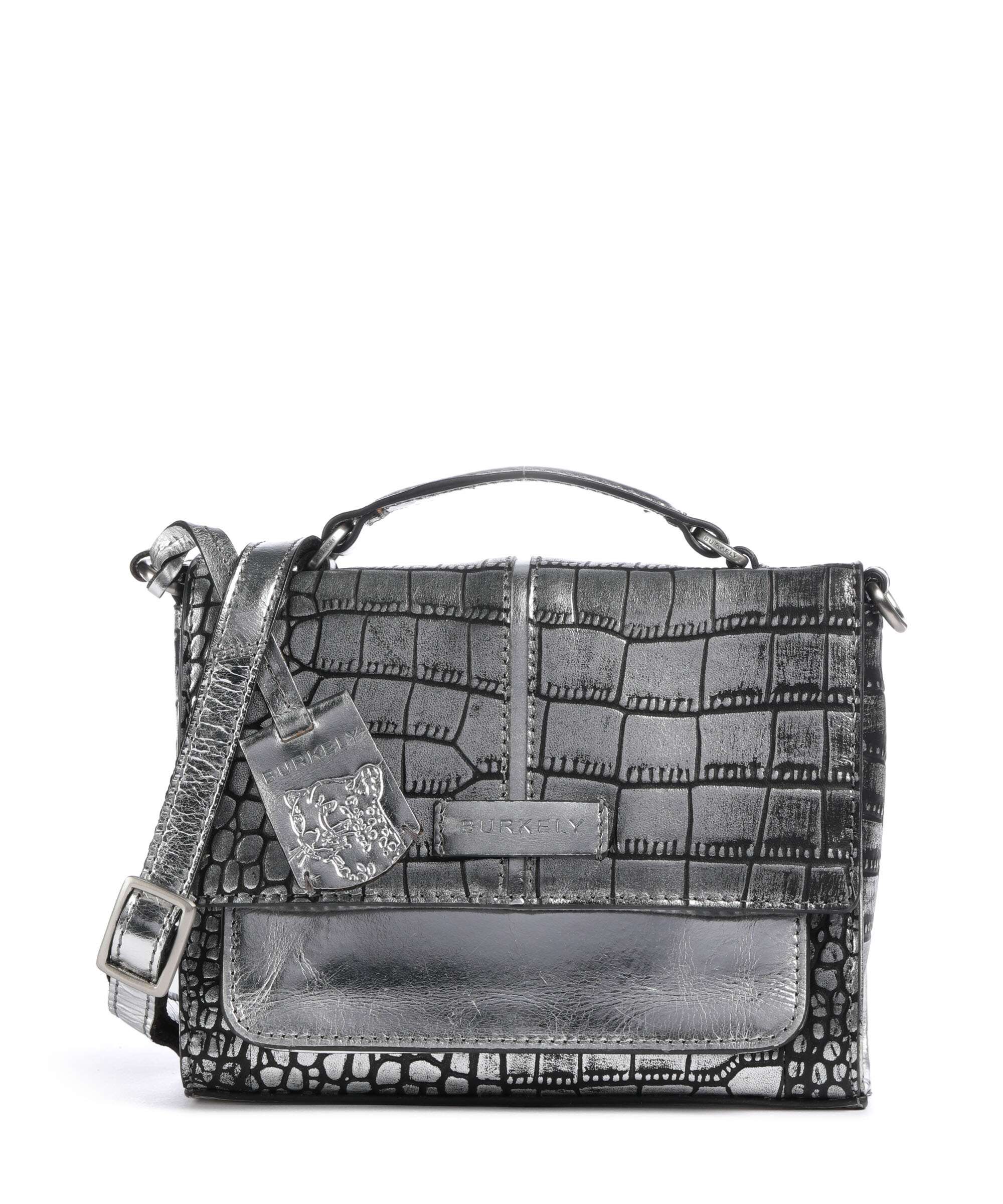 Burkely Cool Colbie Crossbody tas simply silver
