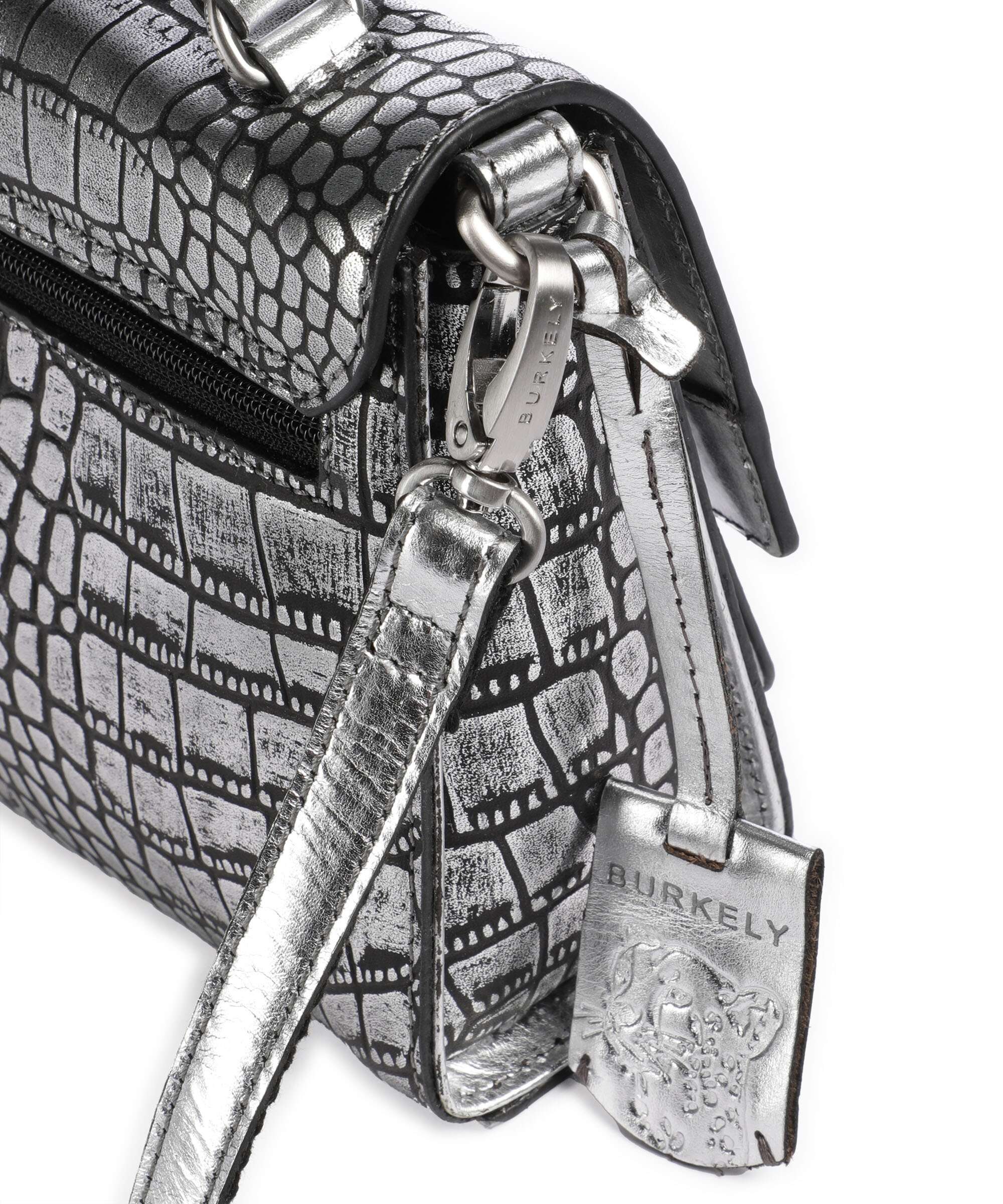 Burkely Cool Colbie Crossbody tas simply silver - Image 4
