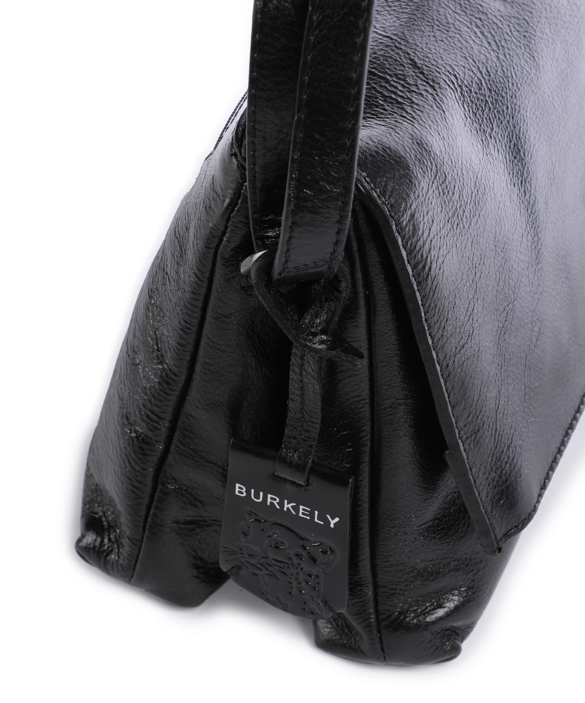 Burkely Creased Crystal Crossbody tas black - Image 4