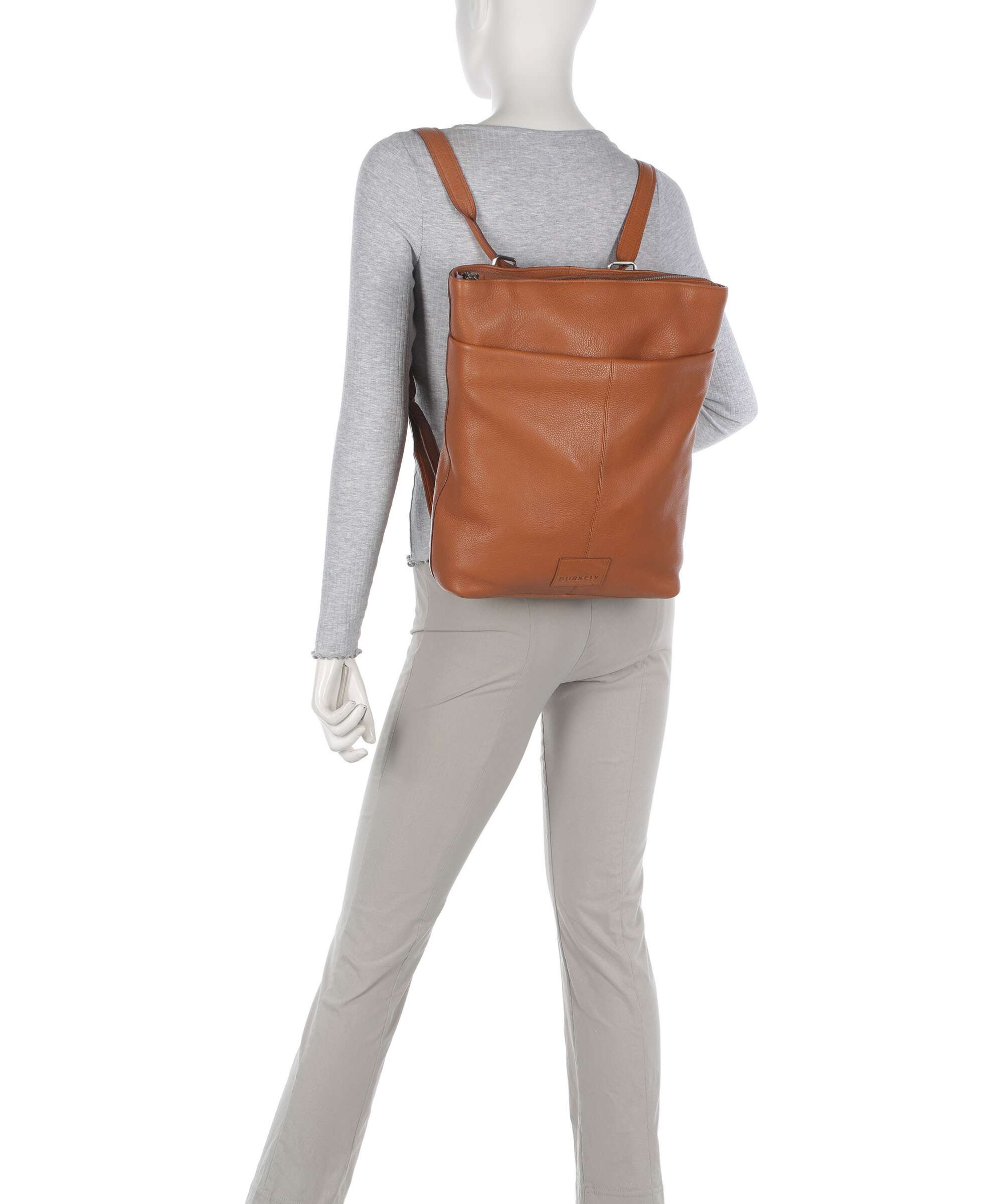 Burkely Soft Skylar Rugzak-tas cozy cognac - Image 3
