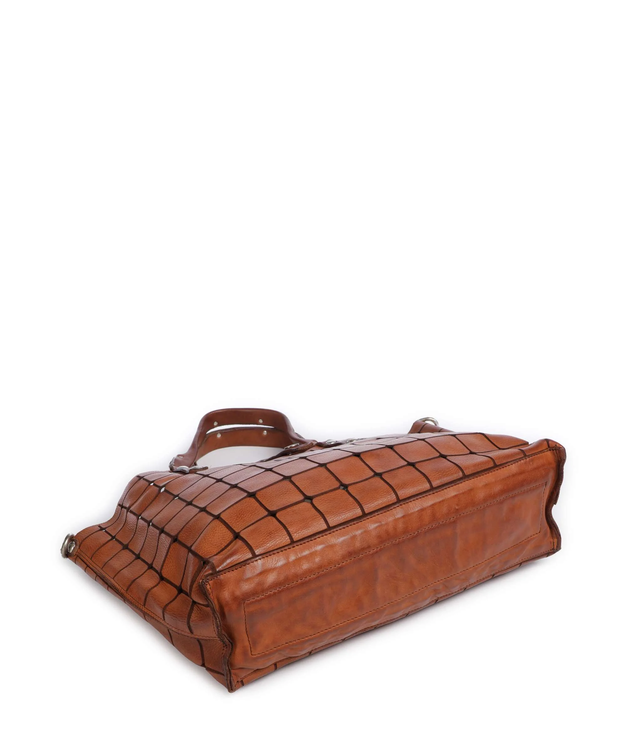 Campomaggi Boodschappentas cognac - Image 5