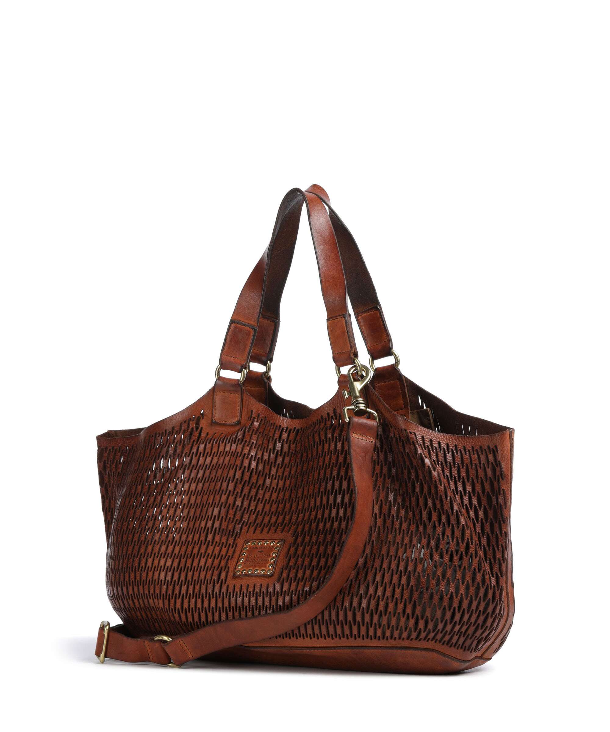 Campomaggi Boodschappentas cognac - Image 2