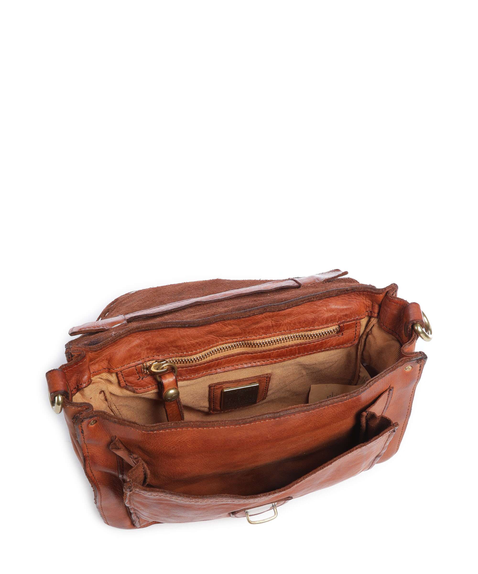 Campomaggi Crossbody tas cognac - Image 6