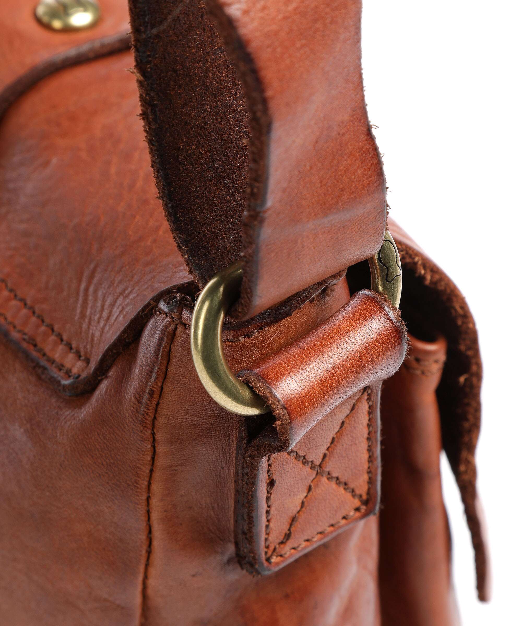 Campomaggi Crossbody tas cognac - Image 5