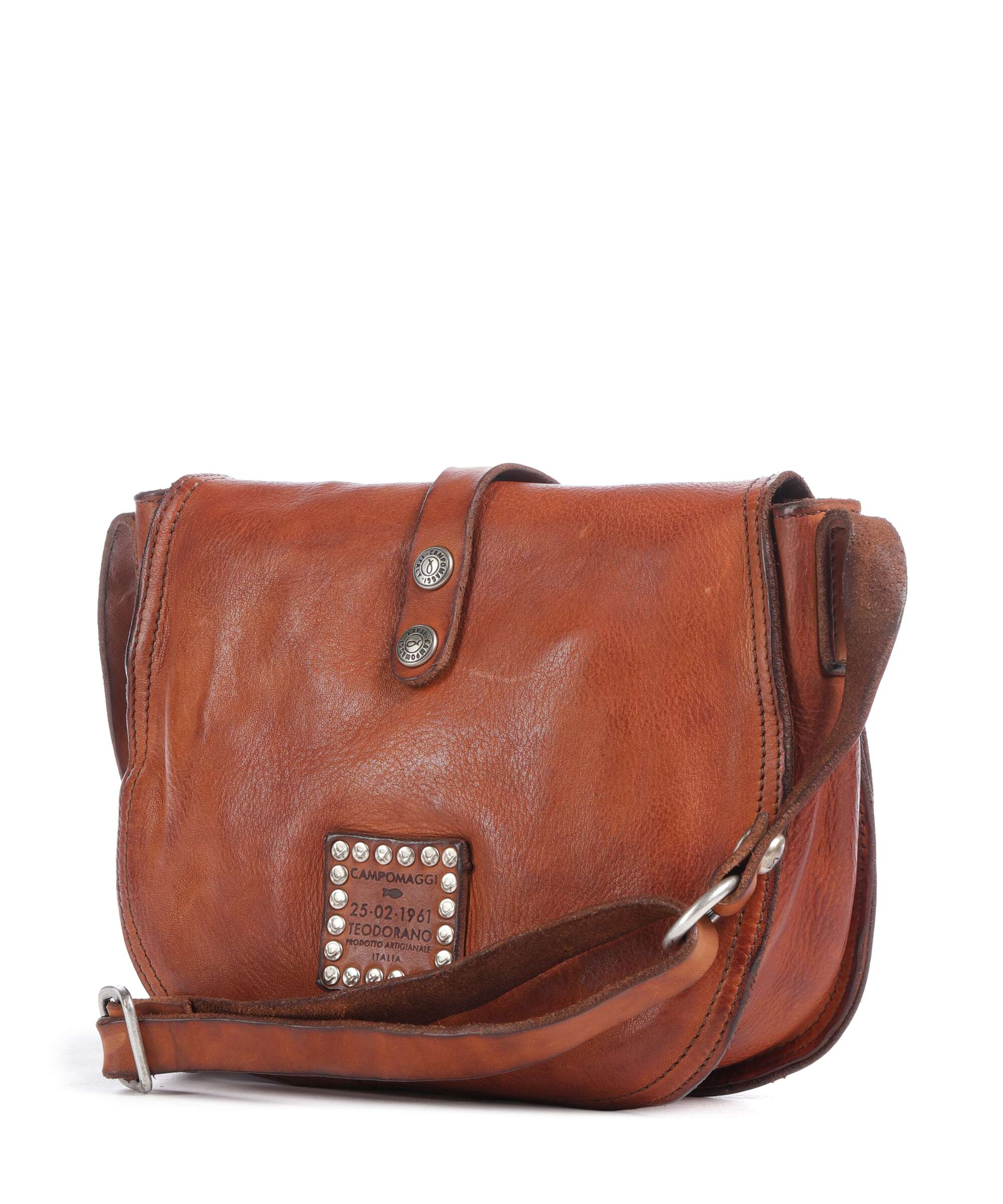 Campomaggi Crossbody tas cognac - Image 4