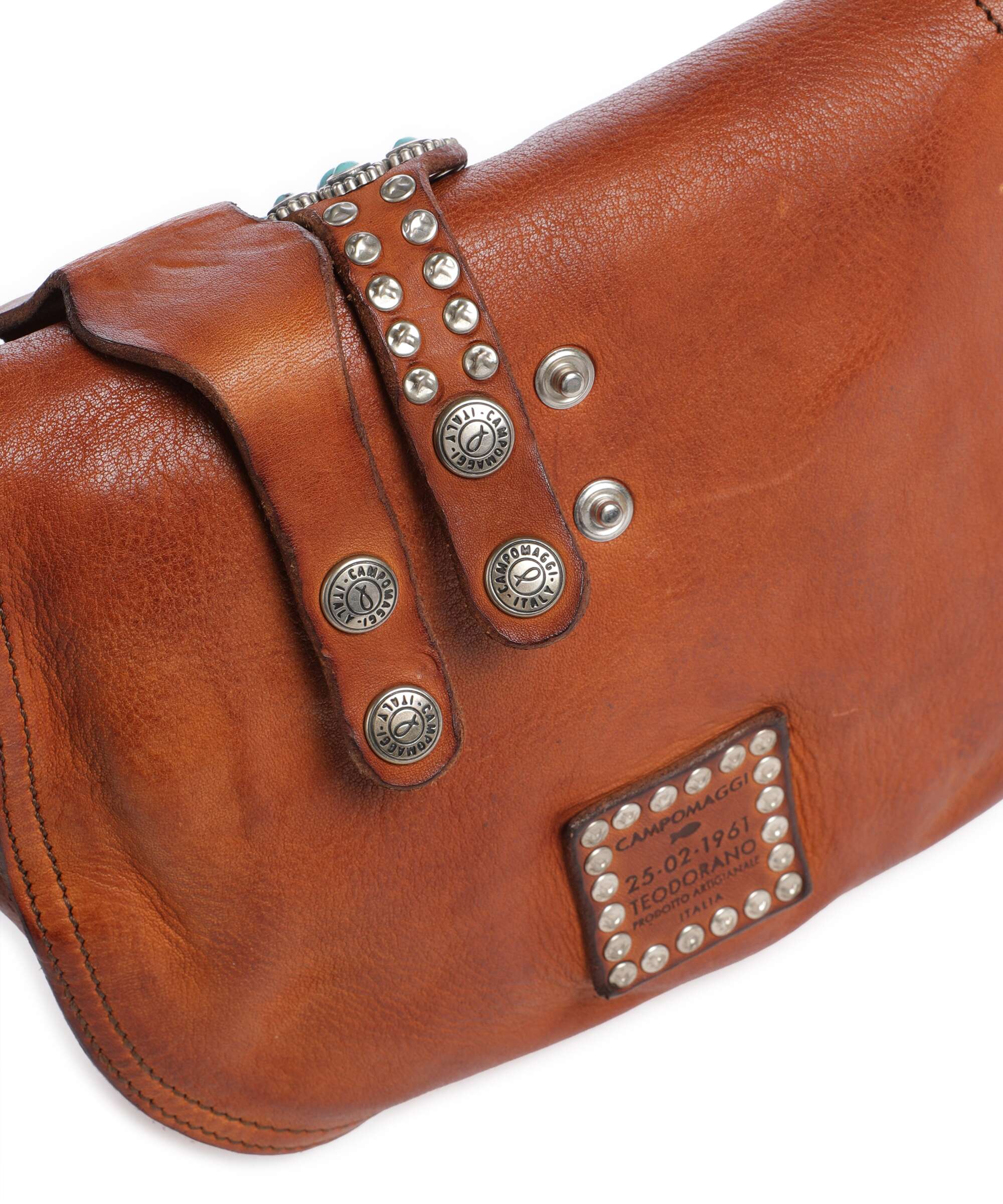 Campomaggi Crossbody tas cognac - Image 6