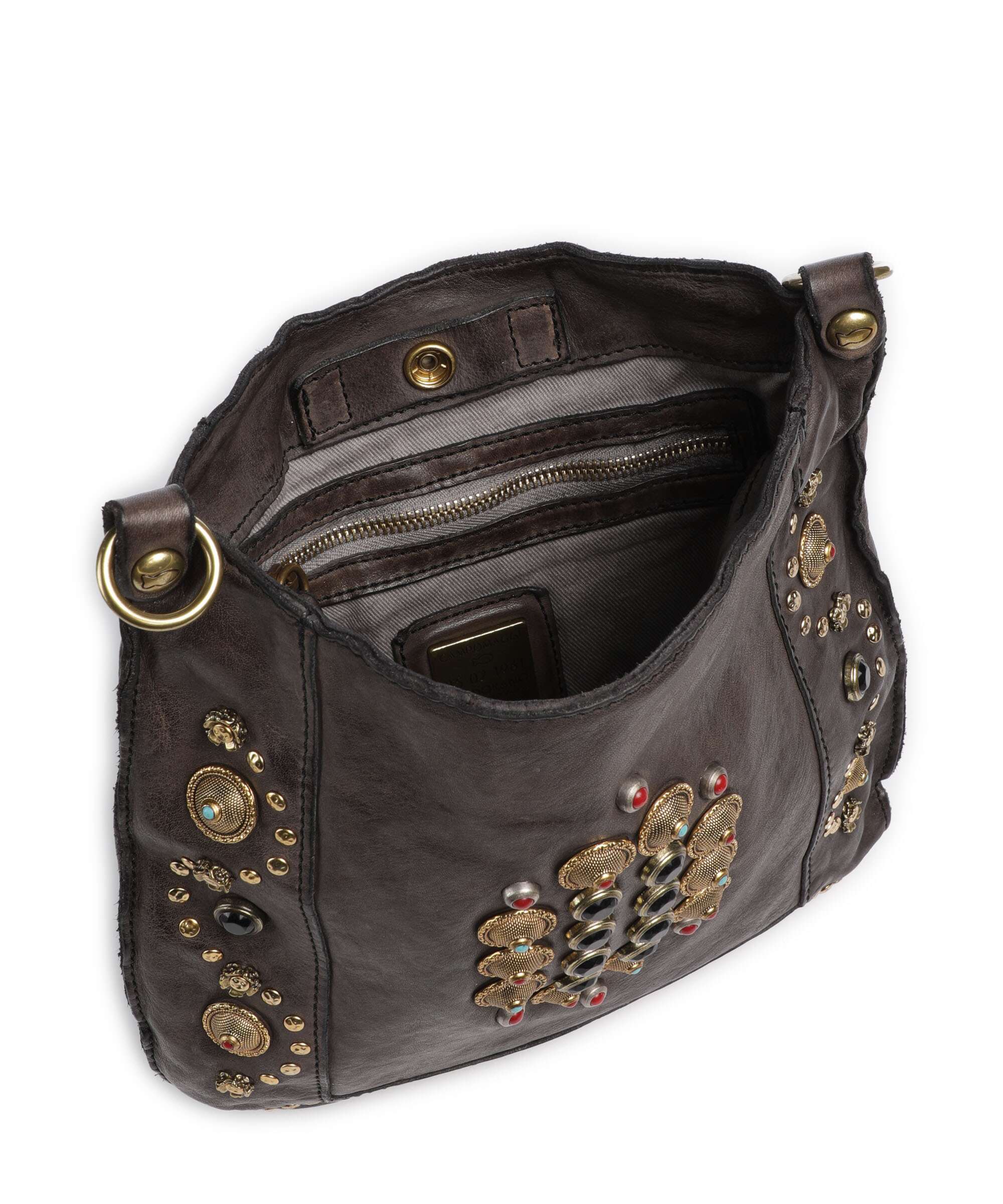 Campomaggi Crossbody tas grigio - Image 6