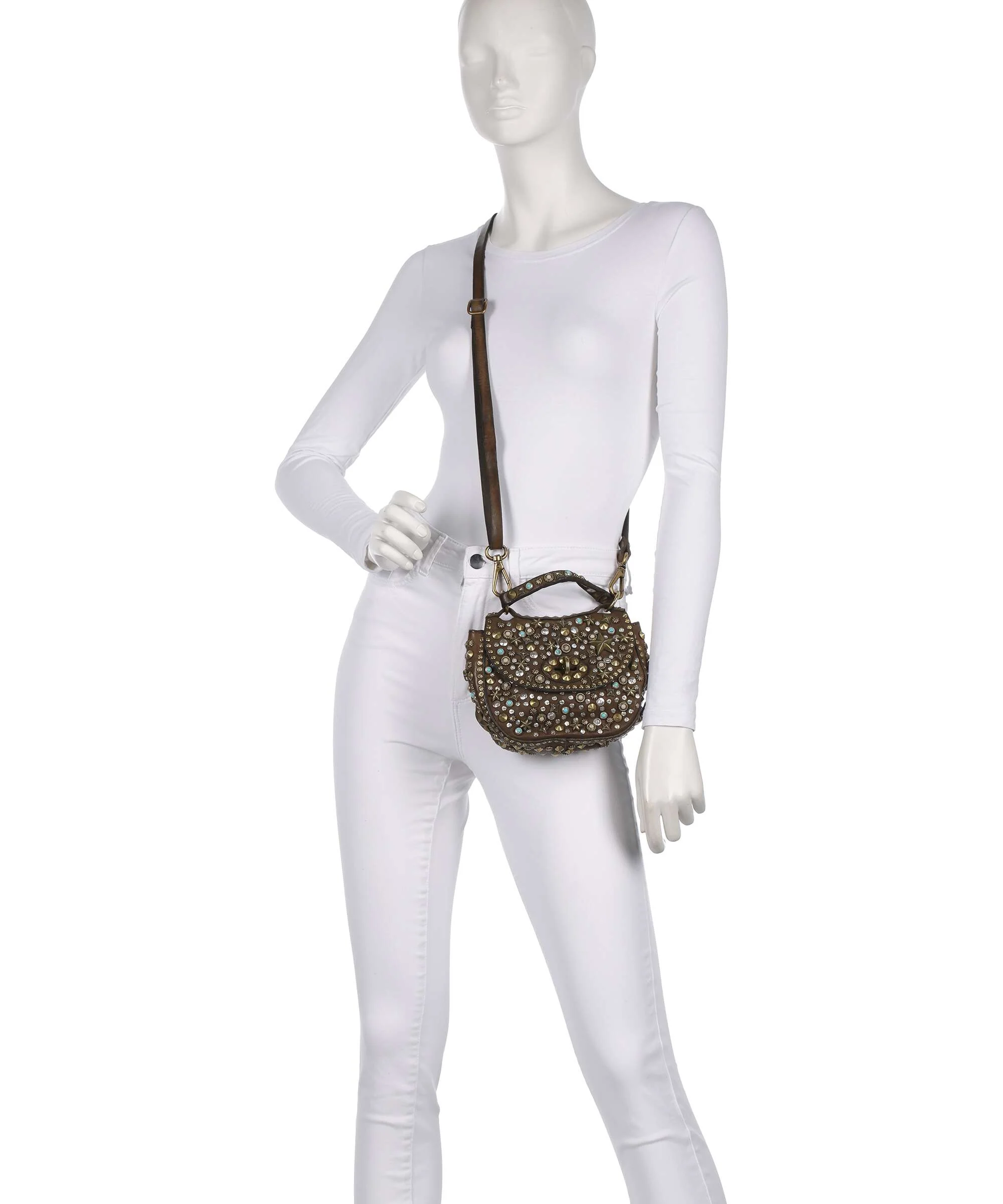 Campomaggi Crossbody tas military - Image 3