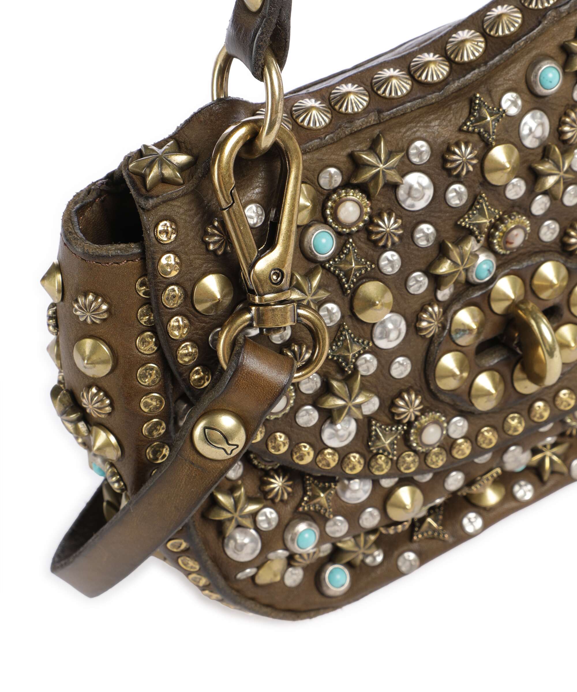 Campomaggi Crossbody tas military - Image 4