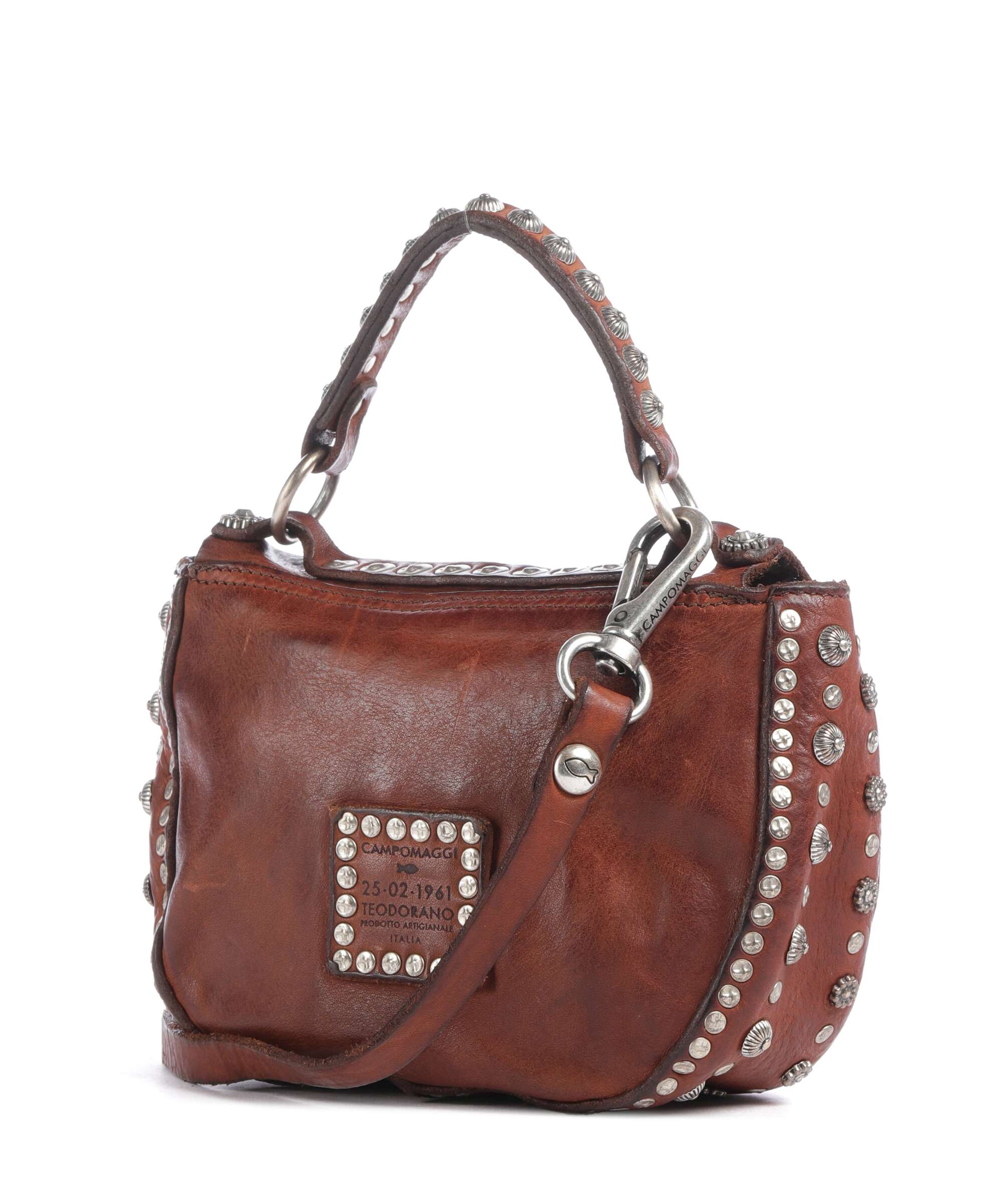 Campomaggi Crossbody tas cognac - Image 2