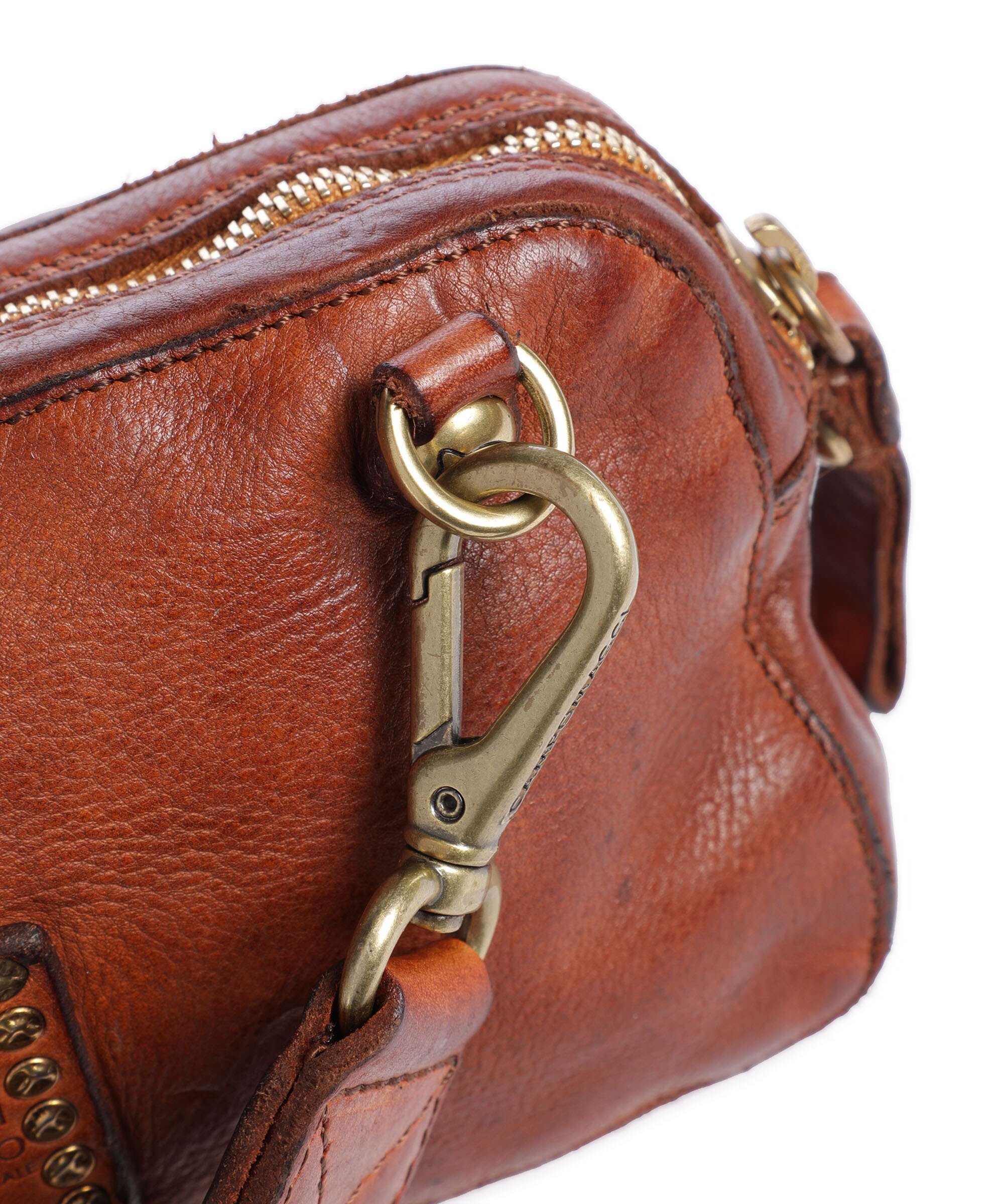 Campomaggi Crossbody tas cognac - Image 4