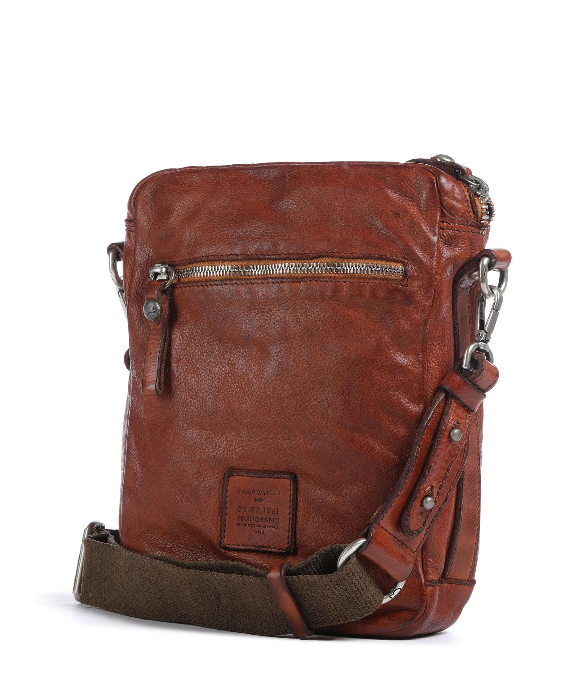 Campomaggi Crossbody tas cognac - Image 2