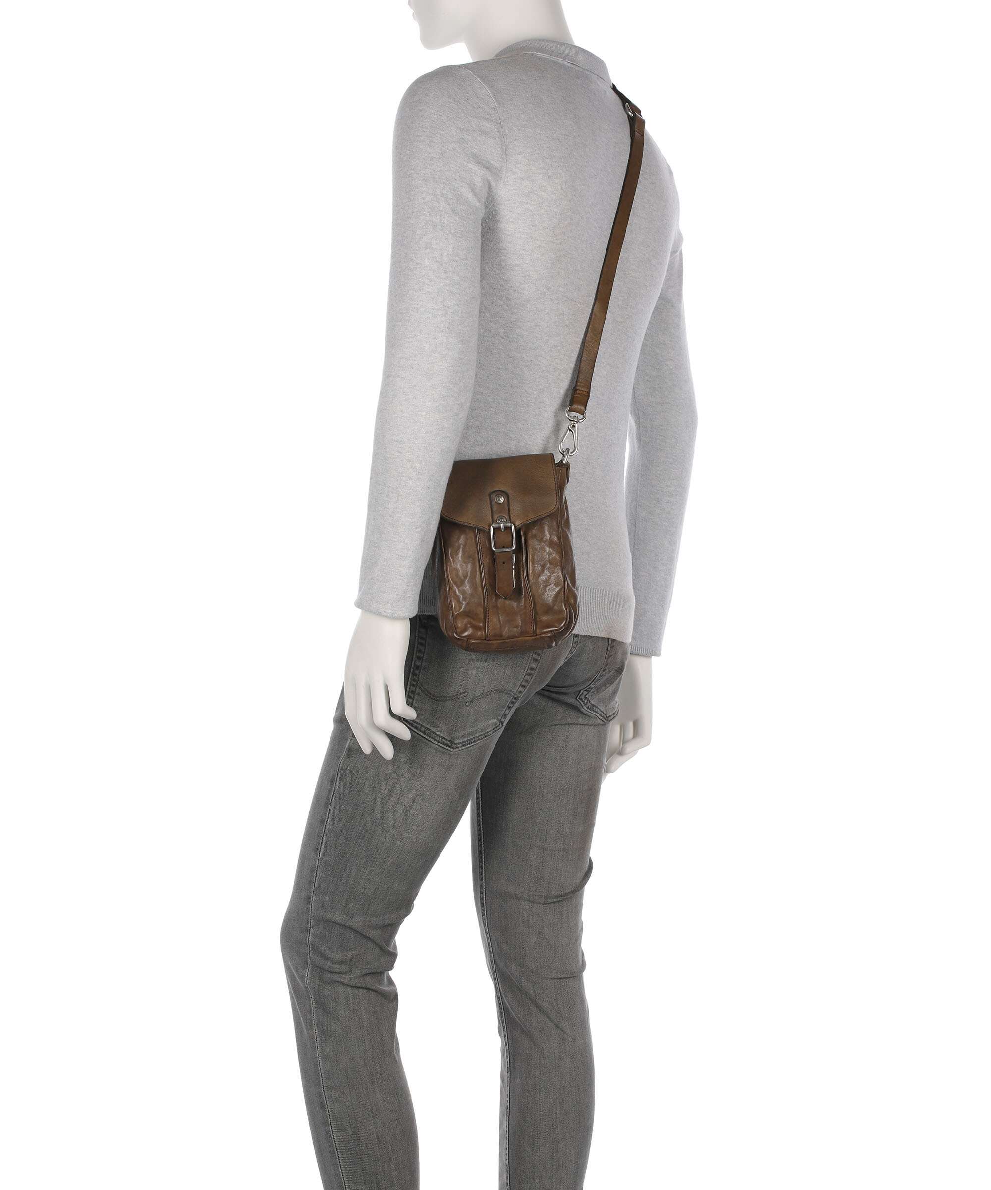 Campomaggi Crossbody tas verde militare - Image 3