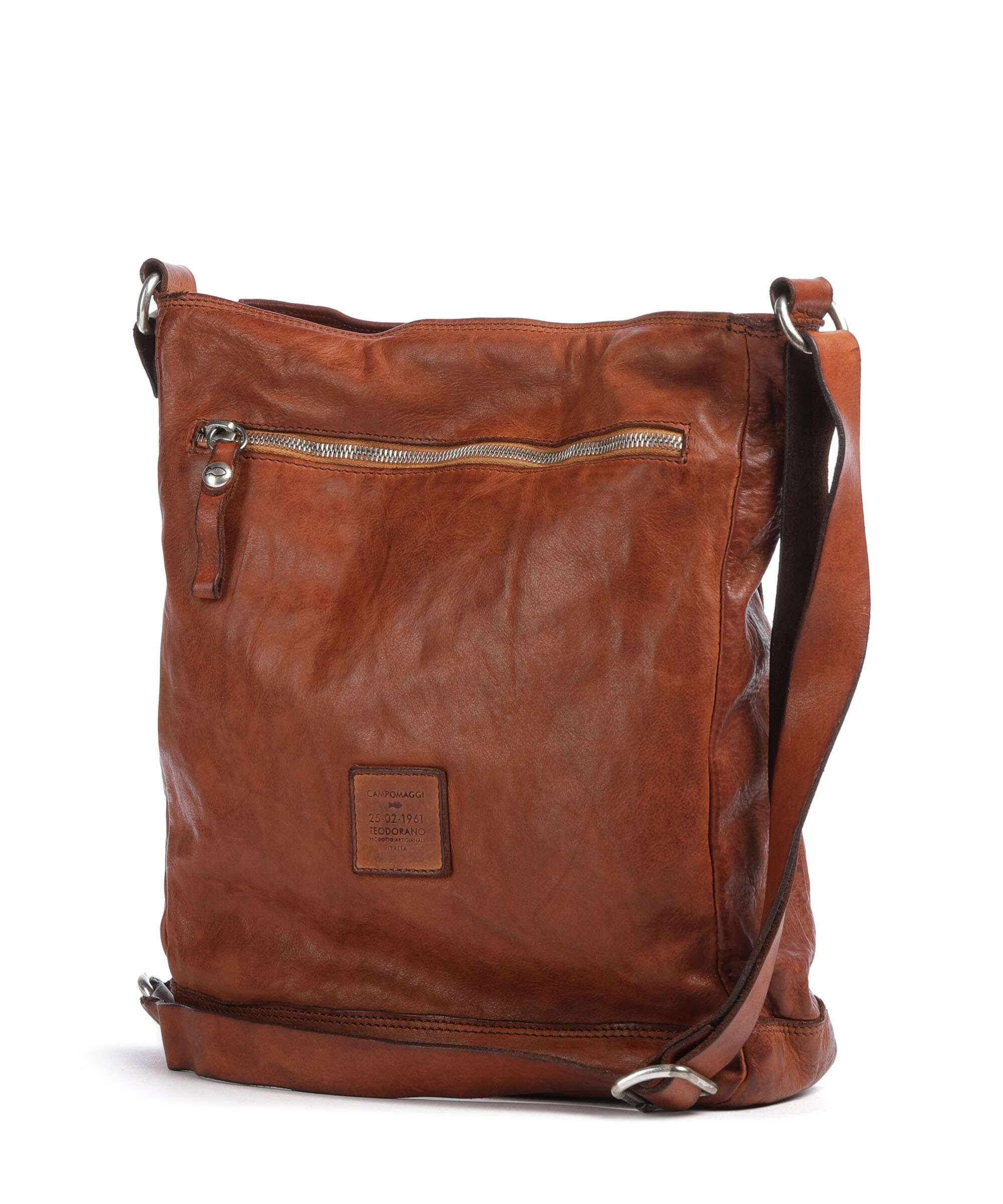 Campomaggi Crossbody tas cognac - Image 2