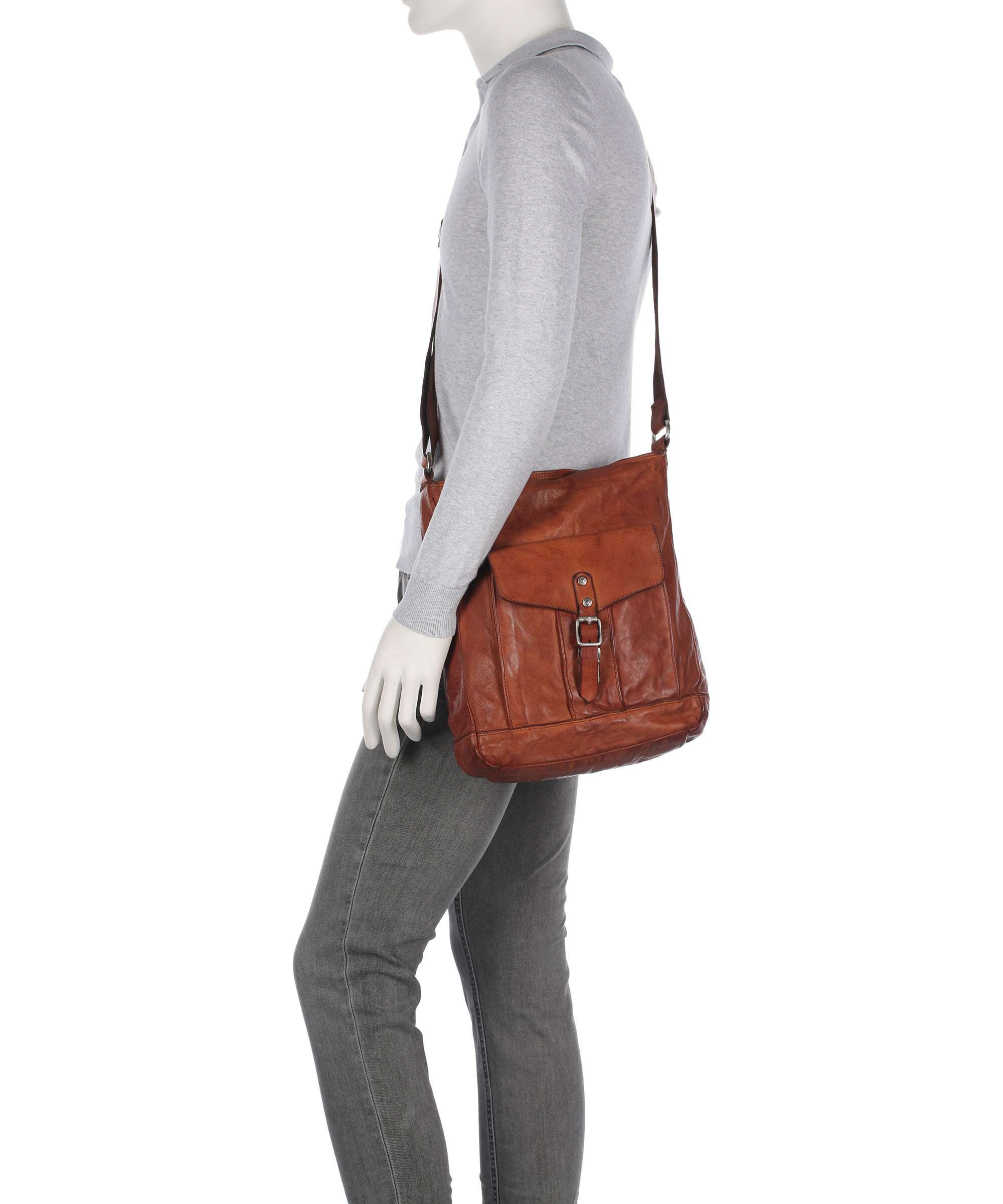 Campomaggi Crossbody tas cognac - Image 4