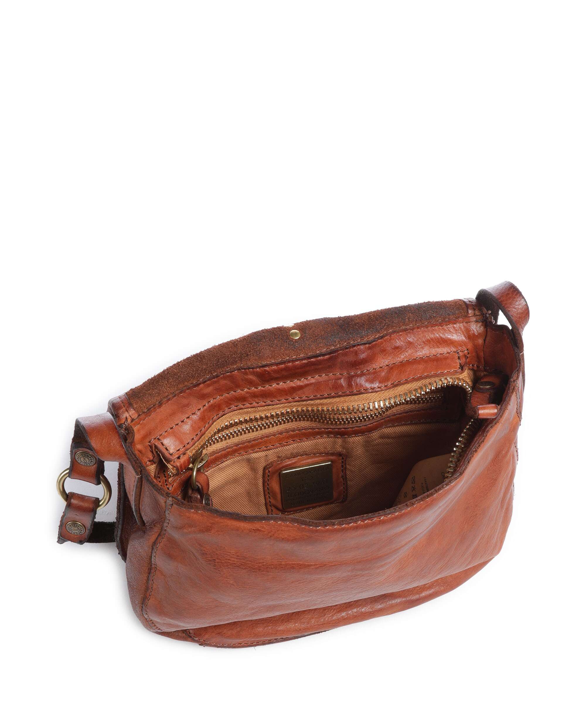 Campomaggi Crossbody tas cognac - Image 6